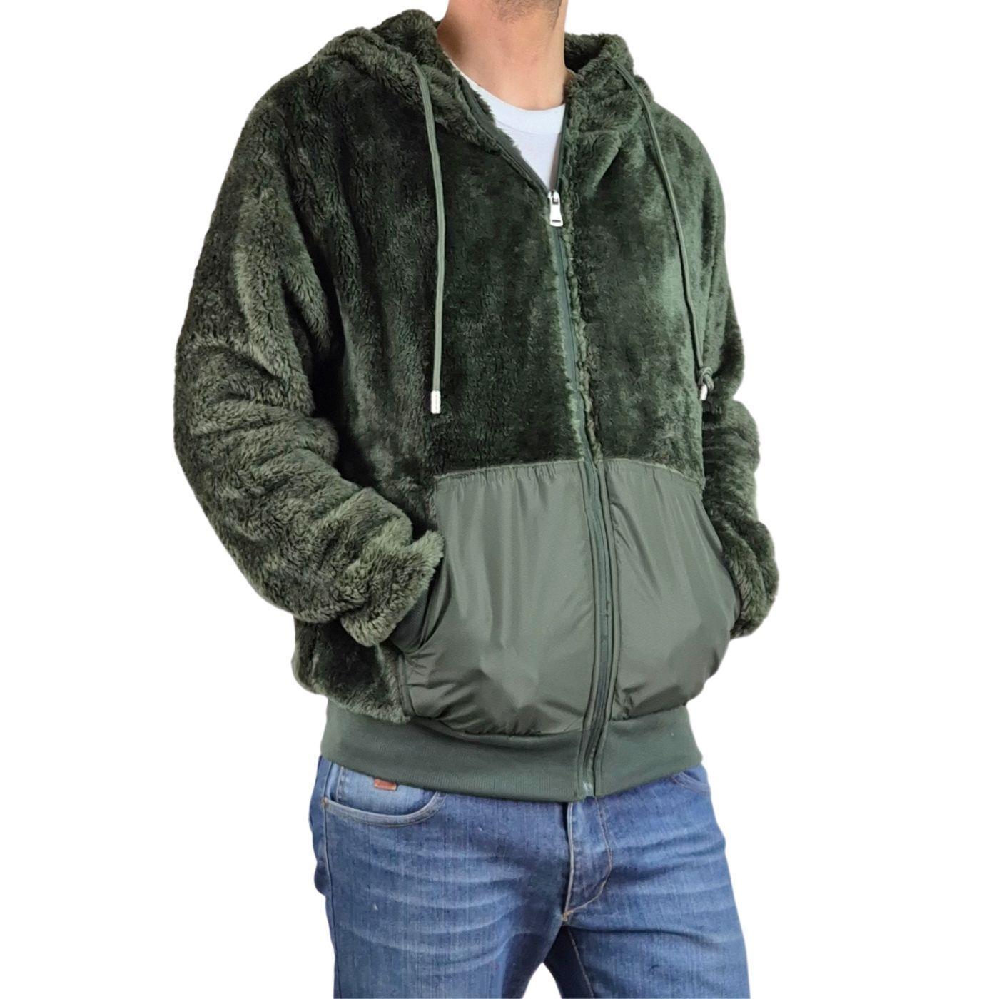 Polerón Peludo Hombre Premium Con Cierre 0255-3