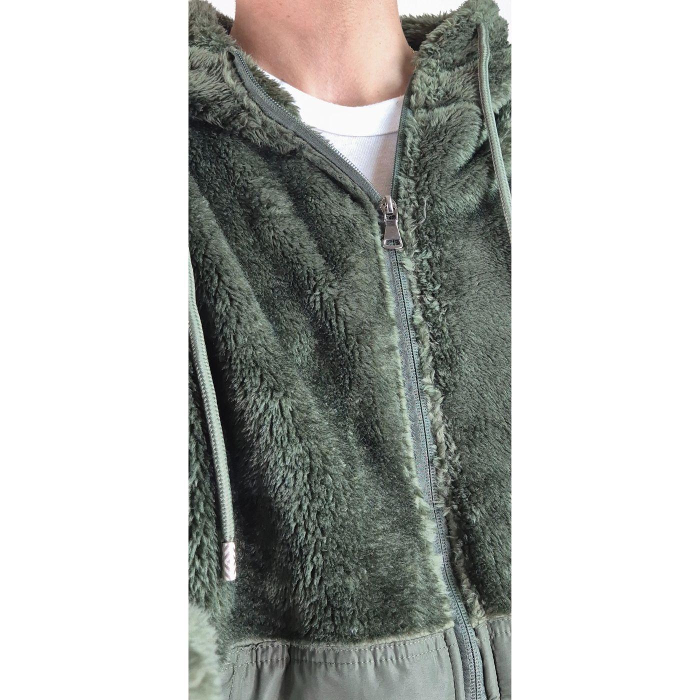 Polerón Peludo Hombre Premium Con Cierre 0255-4