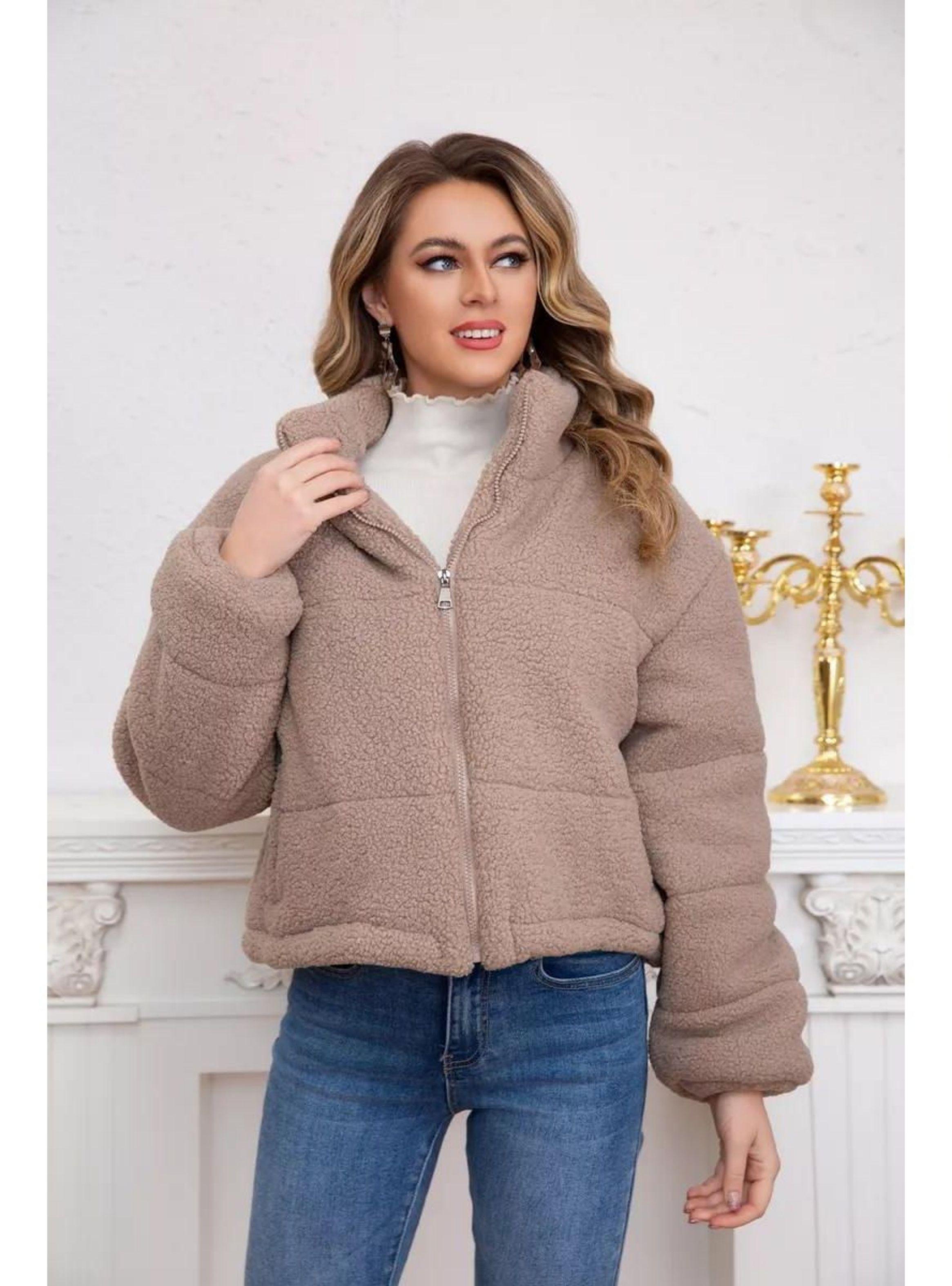 Chaqueta Corderito Mujer Premium Calidad 6093-0