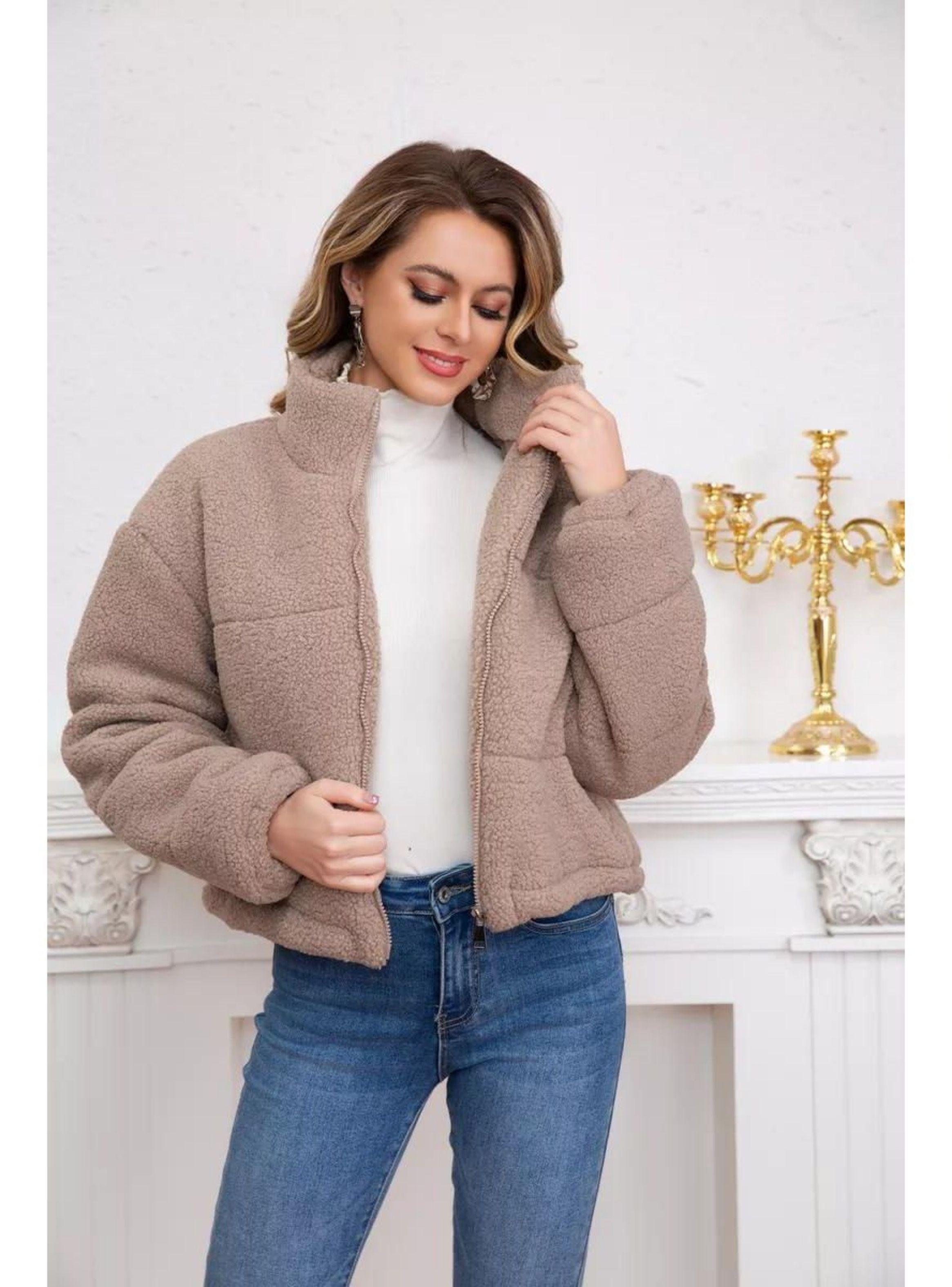 Chaqueta Corderito Mujer Premium Calidad 6093-2