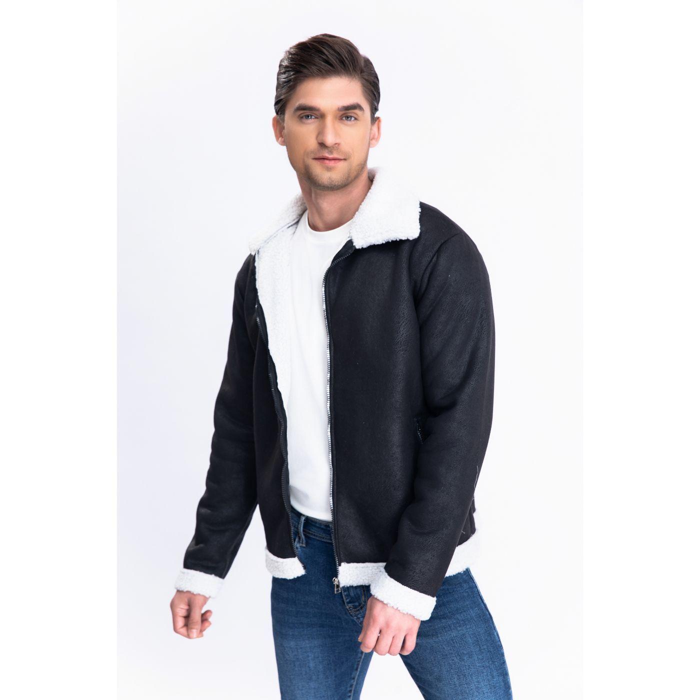 Chaqueta Aviadora Hombre Cierre Chiporro Tendencia 7554-1