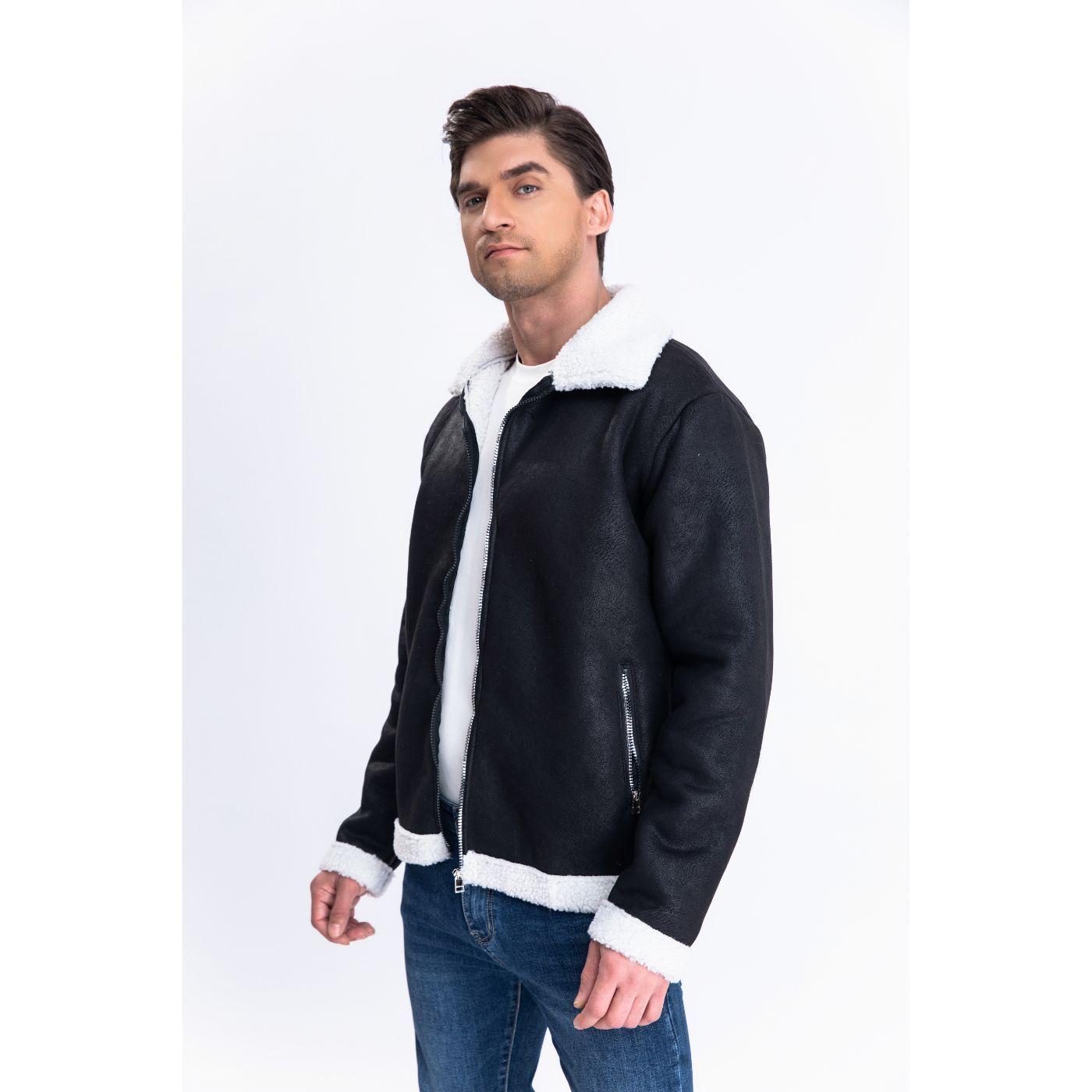 Chaqueta Aviadora Hombre Cierre Chiporro Tendencia 7554-2