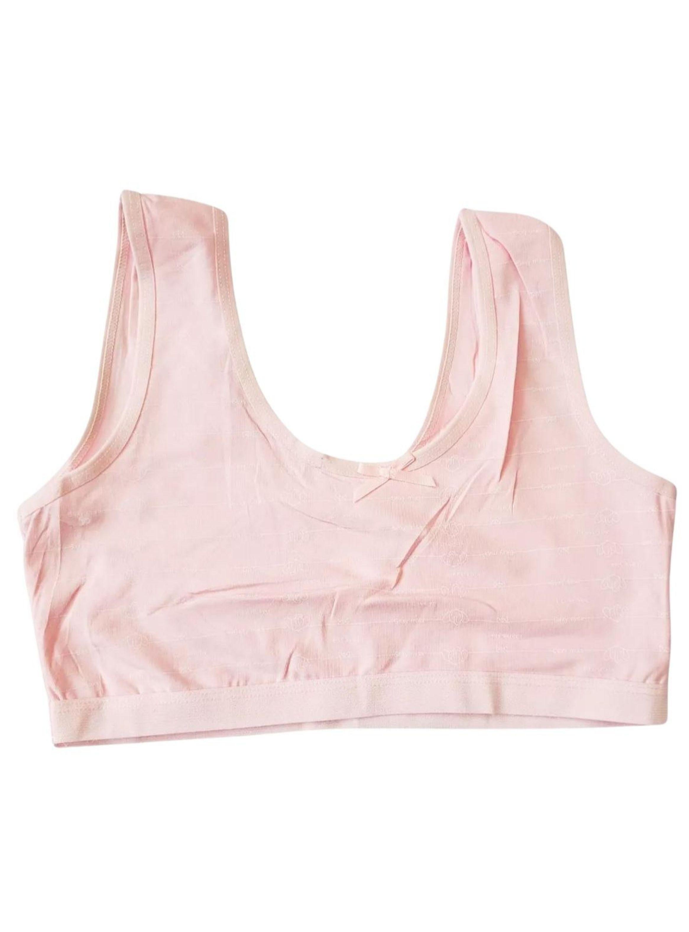 Pack 2 Sosten Juvenil Niñas Lolas Algodón Suave LINEAS 304-1