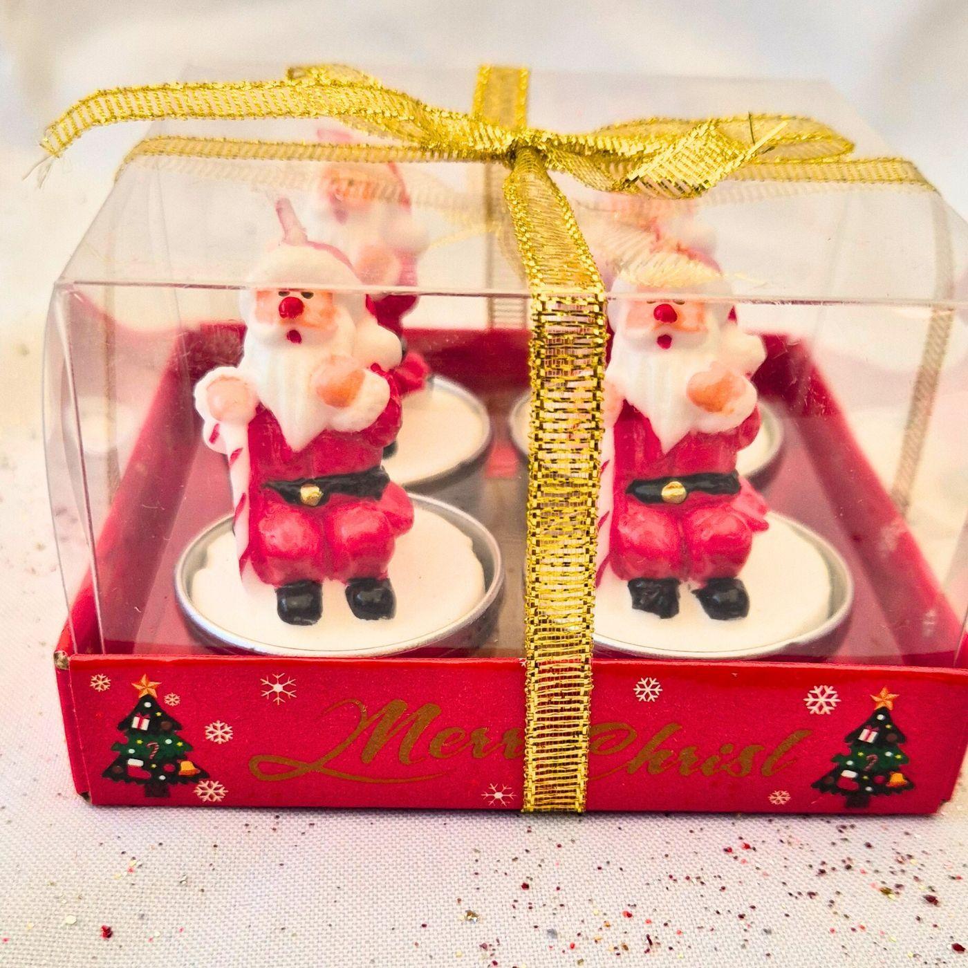 Pack 12 Velas Navideñas Diseños Surtidos 405-2