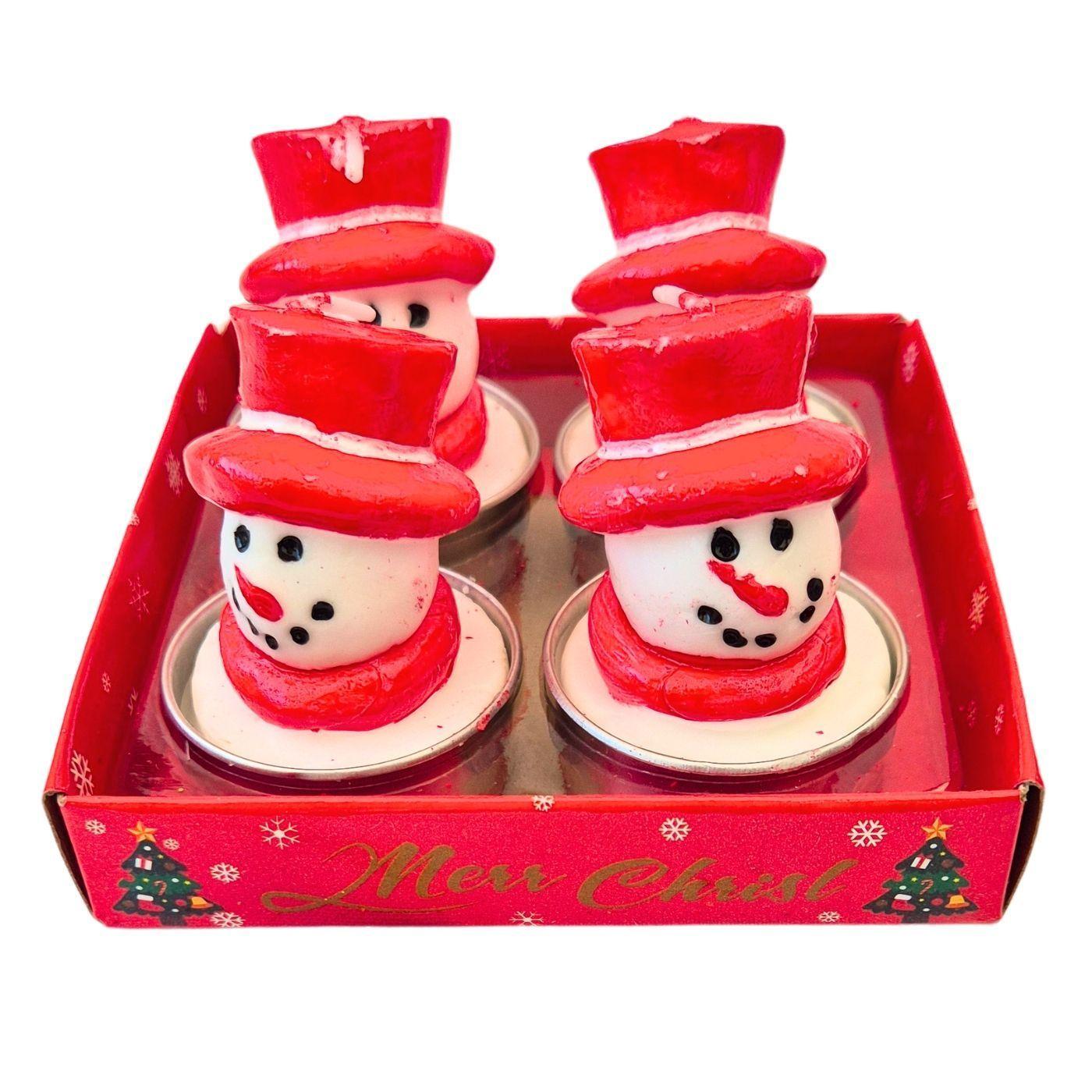 Pack 12 Velas Navideñas Diseños Surtidos 405-3