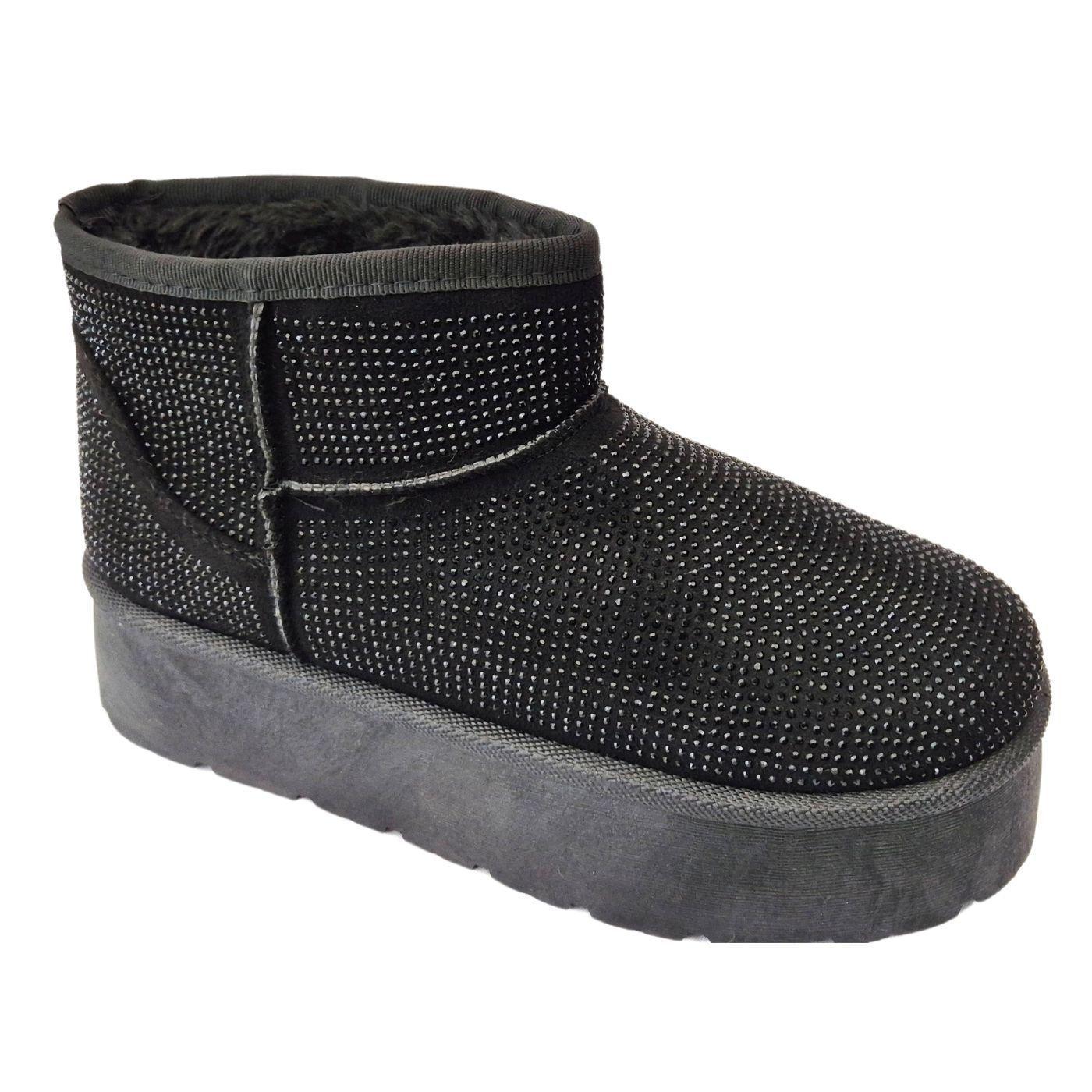 Botas Mujer Térmicas Urbanas Brillos Forro Interior Chiporro 2491-1