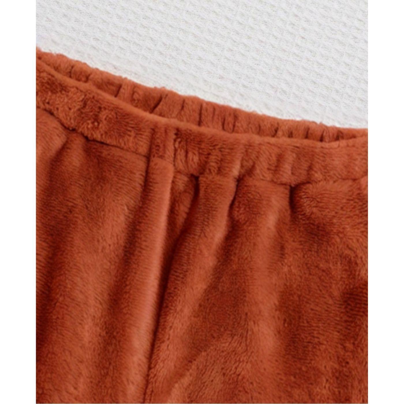 Pijama Mujer Polar Invierno 2 Piezas Excelente Calidad Sin Gorro 5820-3