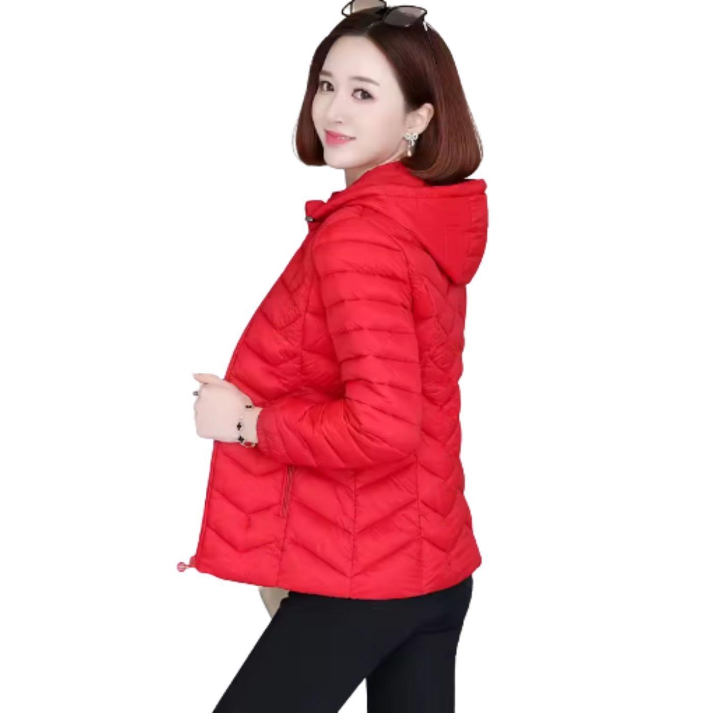 Parka Chaqueta Mujer Calidad Premium Colores Gorro Cierre 2252-1