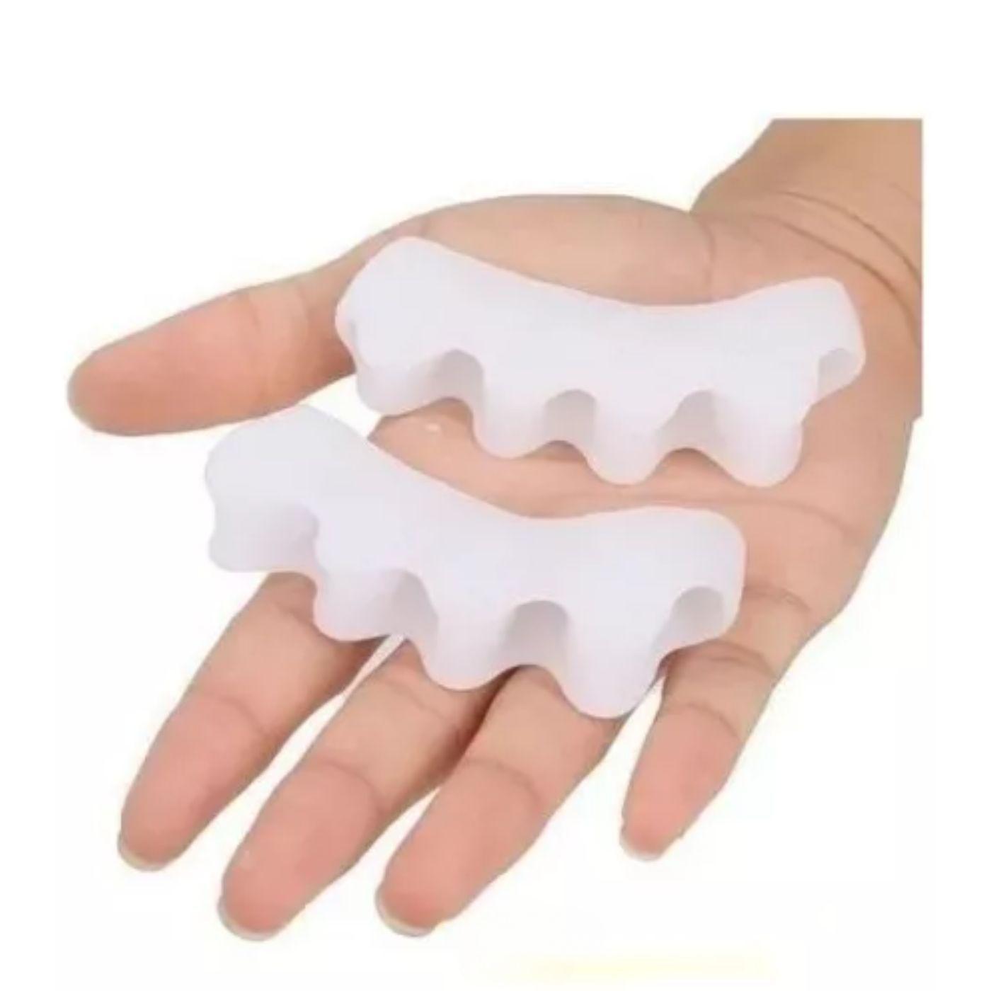 Pack 2 Pares Corrector Juanete Pies Separador 5 Dedos 213-2