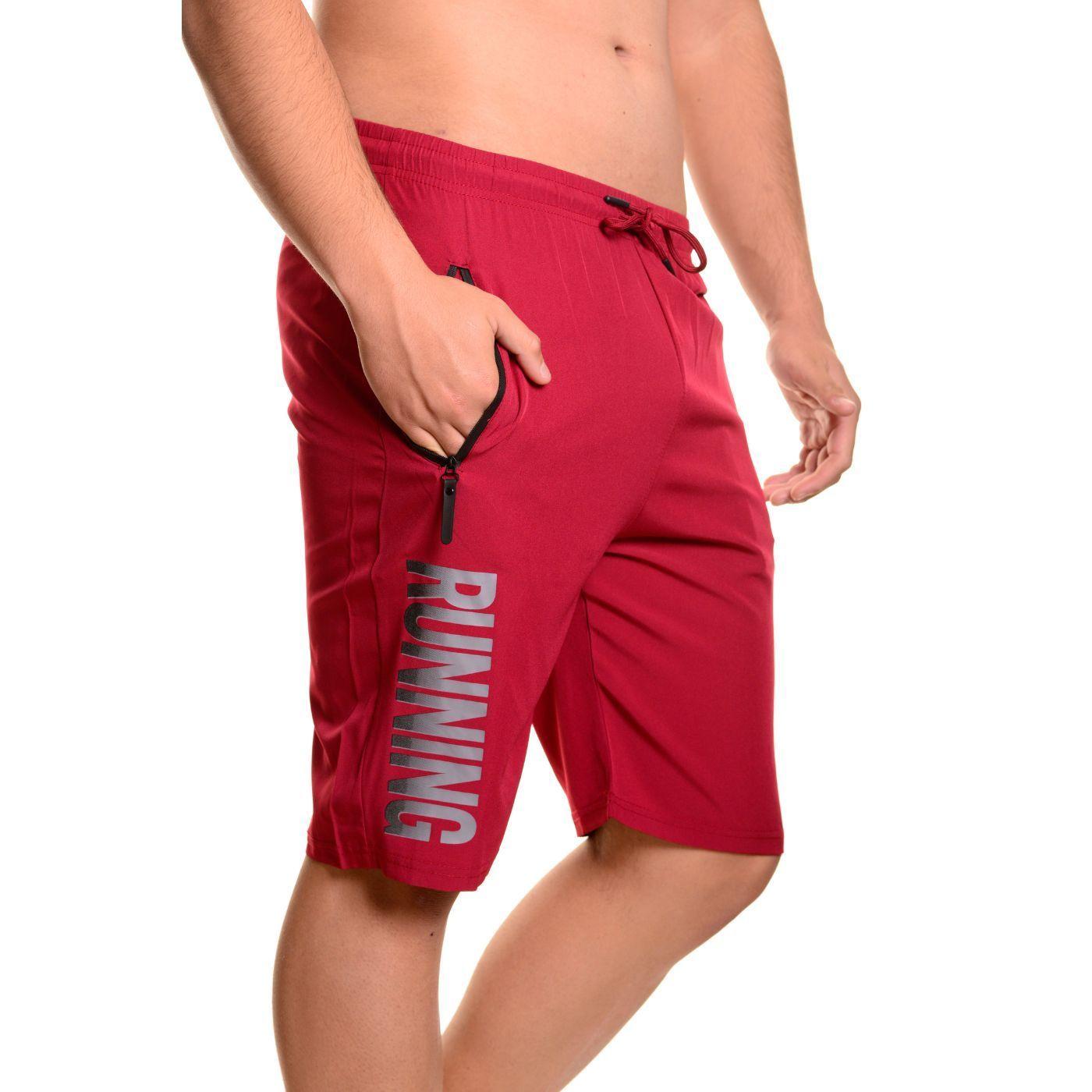 Short Deportivo Hombre Secado Rápido Bolsillos Running 525-0