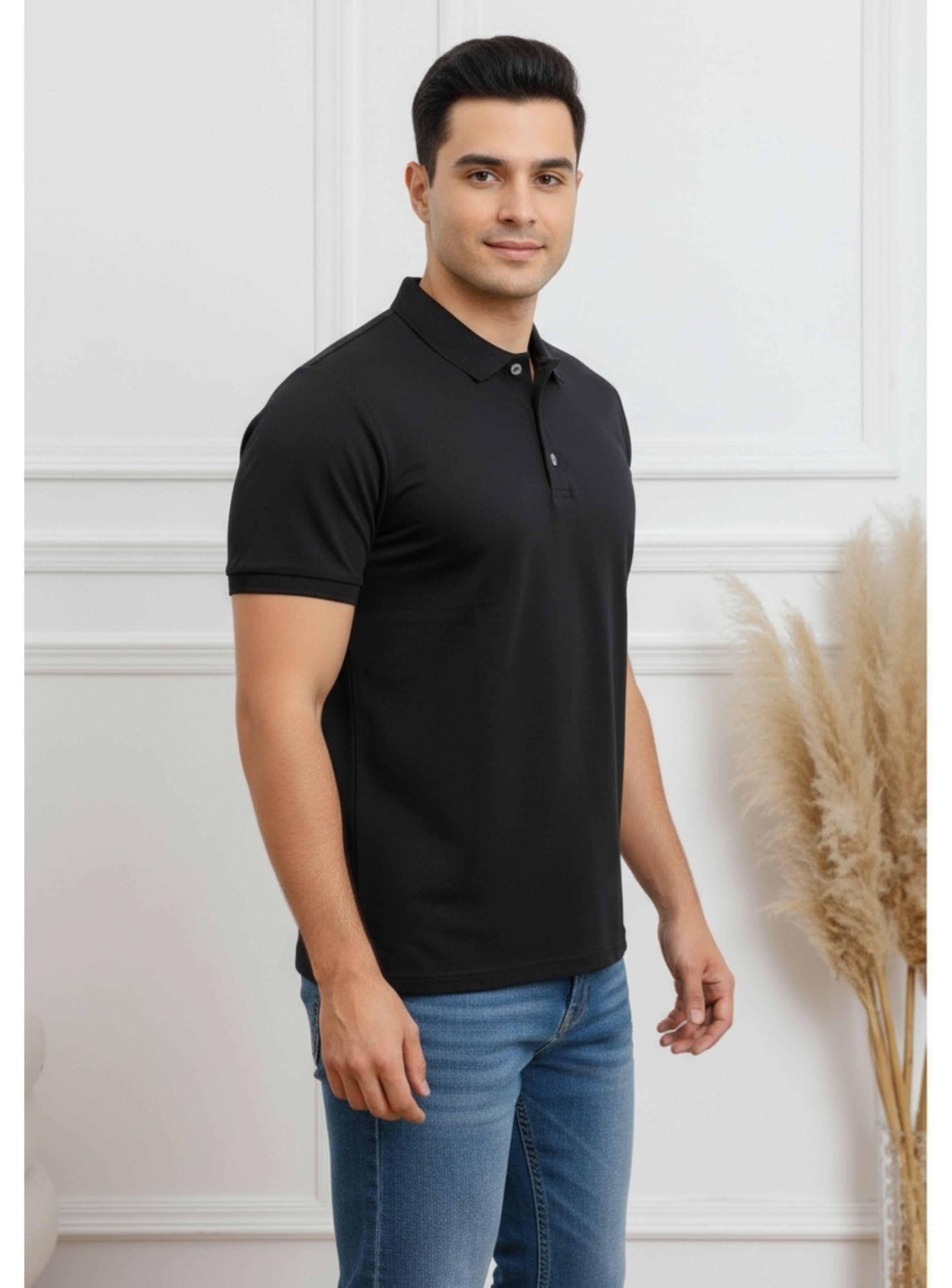 Polera Piqué Tela Deportiva Transpirable Hombre Primavera verano 6604-1