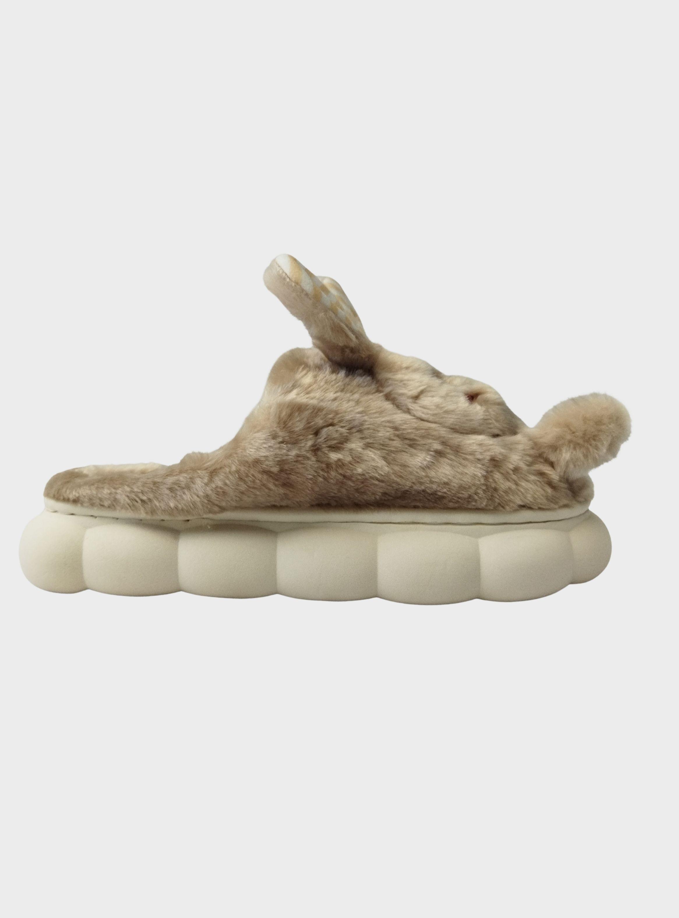 Pantuflas Mujer Antideslizante Suela Confortable Conejito 5419-0