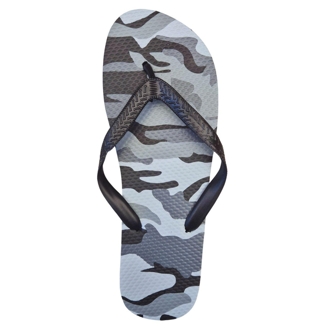 Pack 2 Pares Hawaianas Hombre Sandalias Suela Goma 2103-4