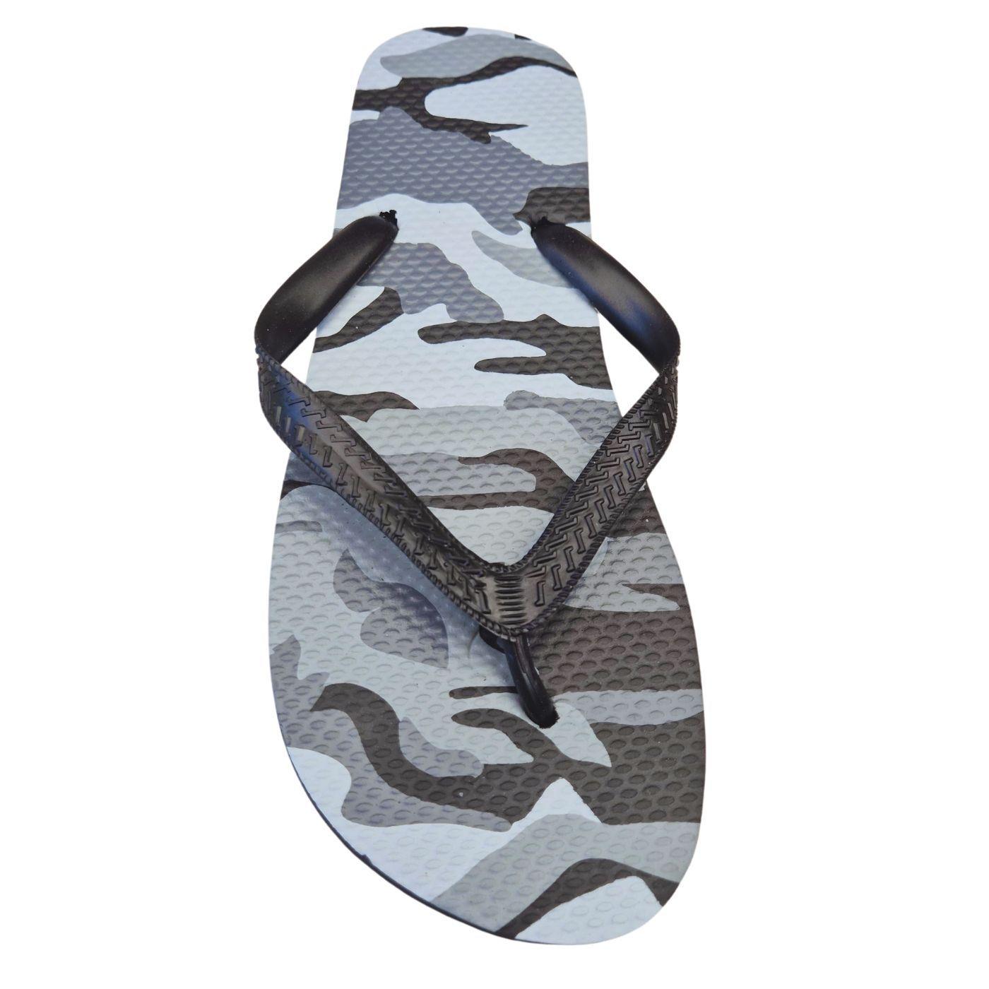 Pack 2 Pares Hawaianas Hombre Sandalias Suela Goma 2103-6
