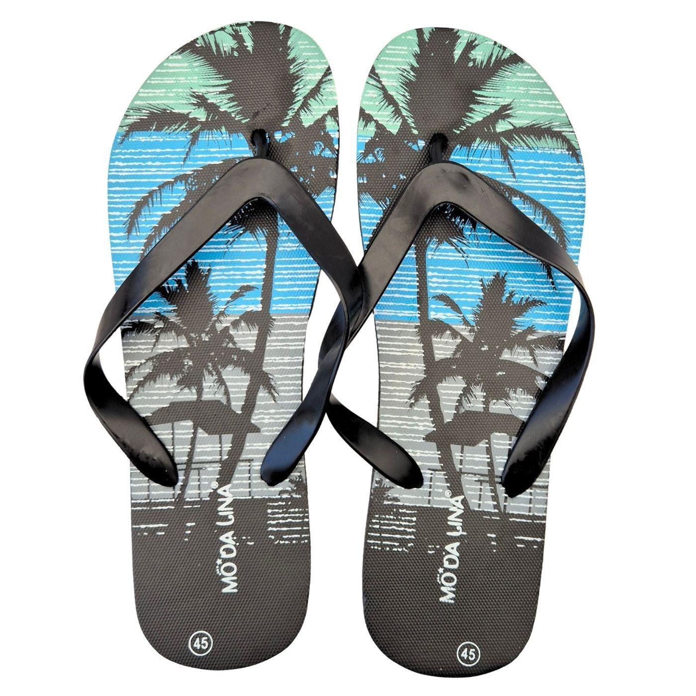 Pack 2 Pares Hawaianas Hombre Chalas Sandalias Cool-5