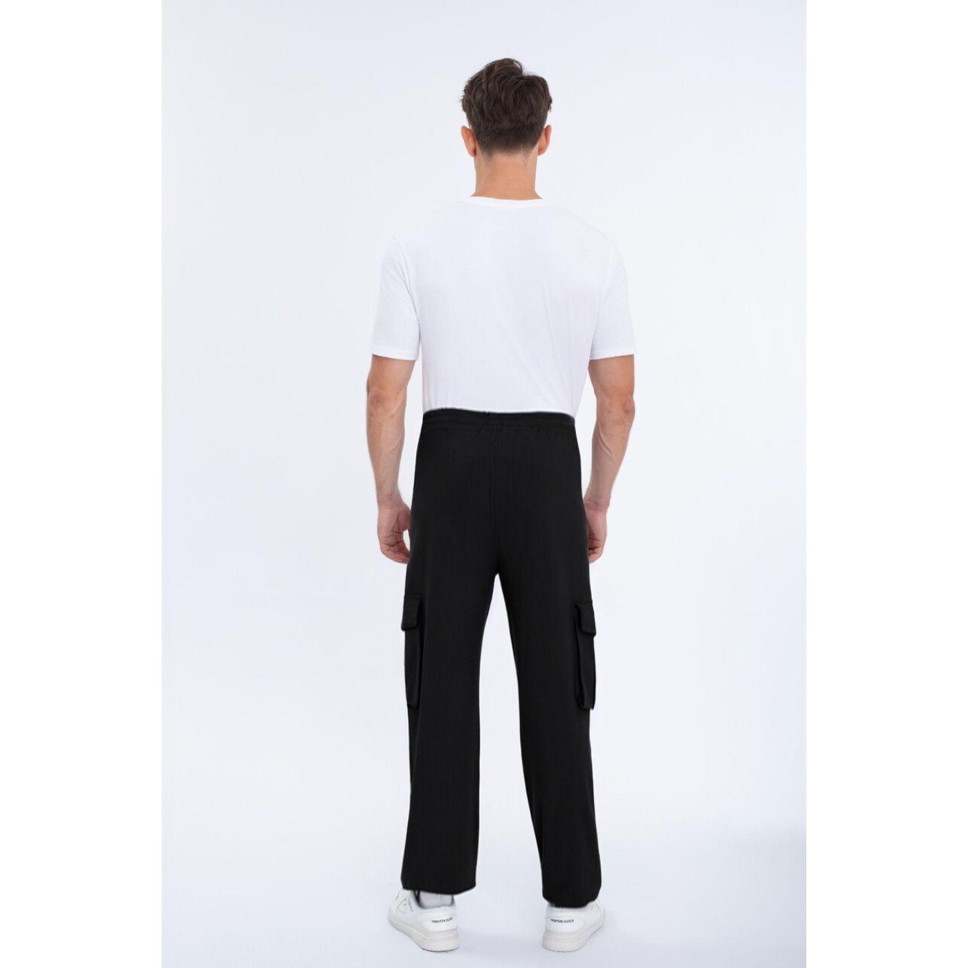 Pantalón Hombre Elasticado Recto Puño Ajustable Cargo 5001-3
