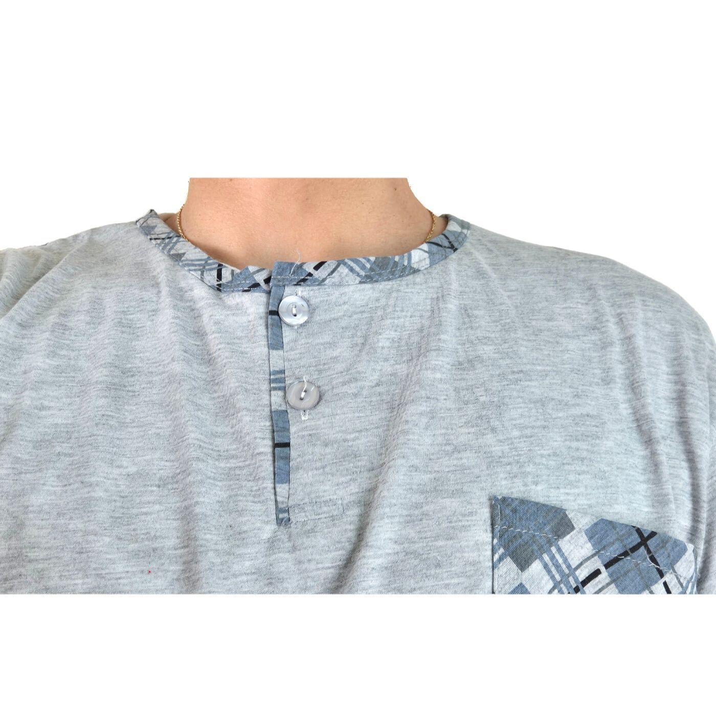 Pijama Hombre Verano Polera Manga Corta 540-4