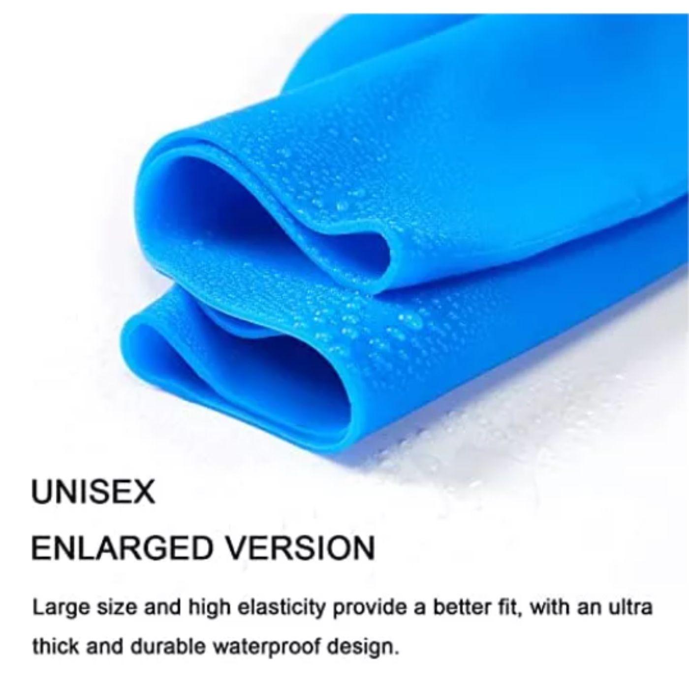 Pack 2 Gorro de Natacion Piscina Playa Silicona Mujer-5