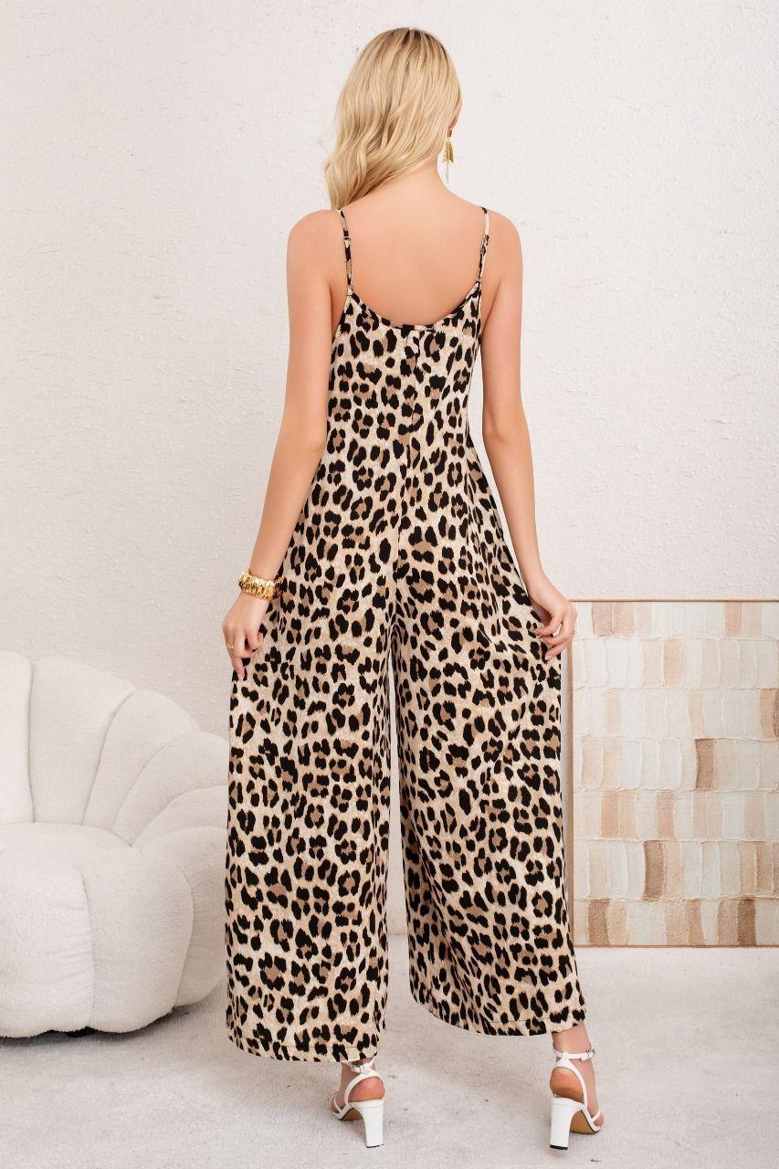Enterito Casual Pabilos Ajustable Animal Print Mujer 3352-2