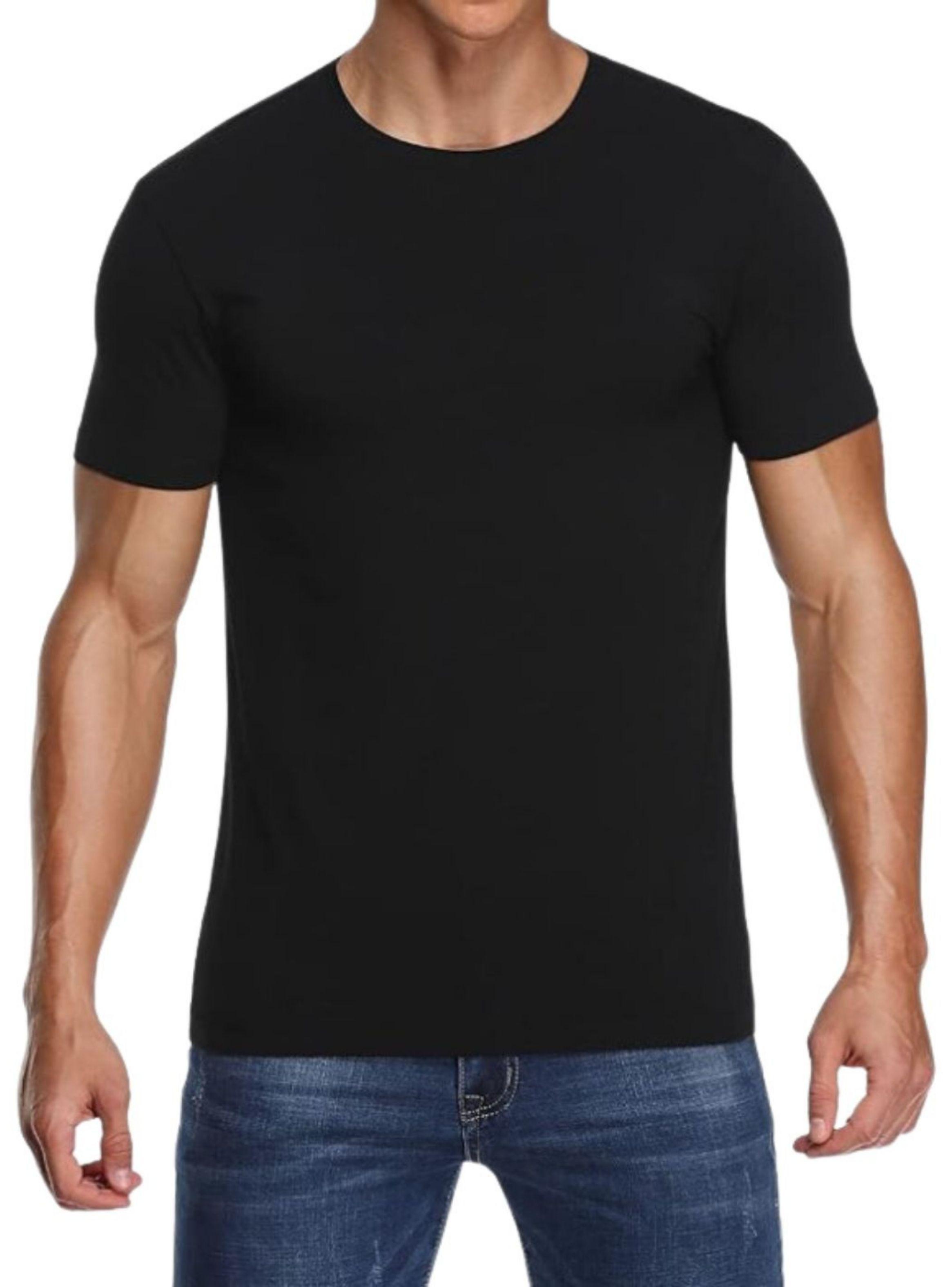 Camiseta Hombre Manga Corta Cuello Polo Fibra Bambu 494-1