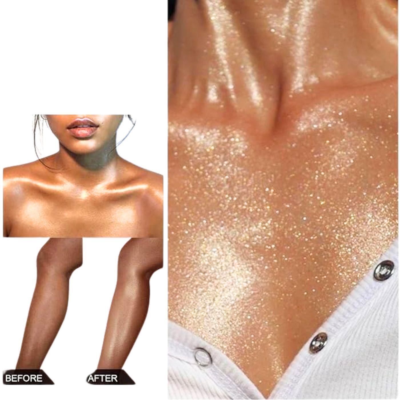 Spray Iluminador Para Rostro Cuerpo y Pelo -2