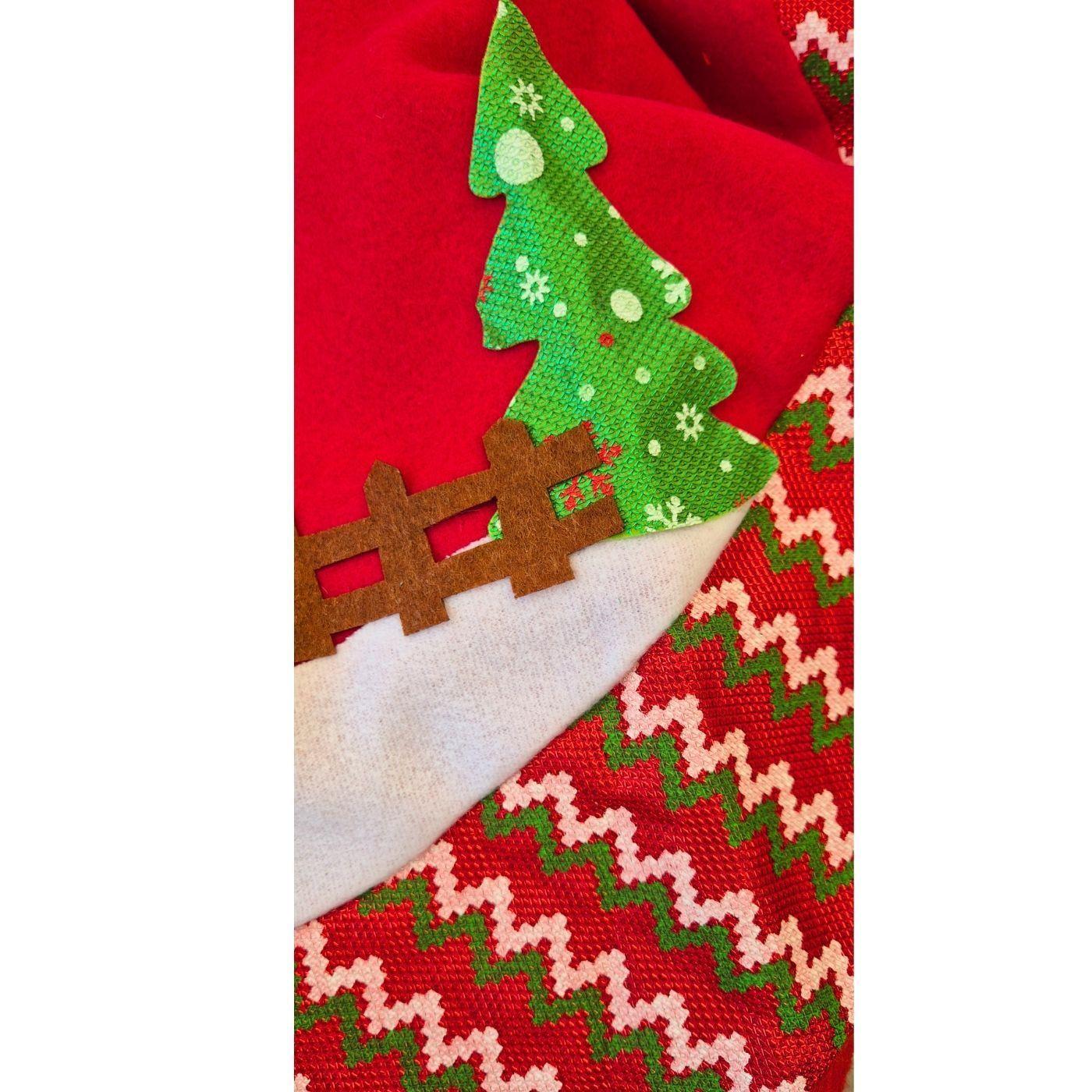 Faldón Pie de Árbol Navidad Decoración 759-3