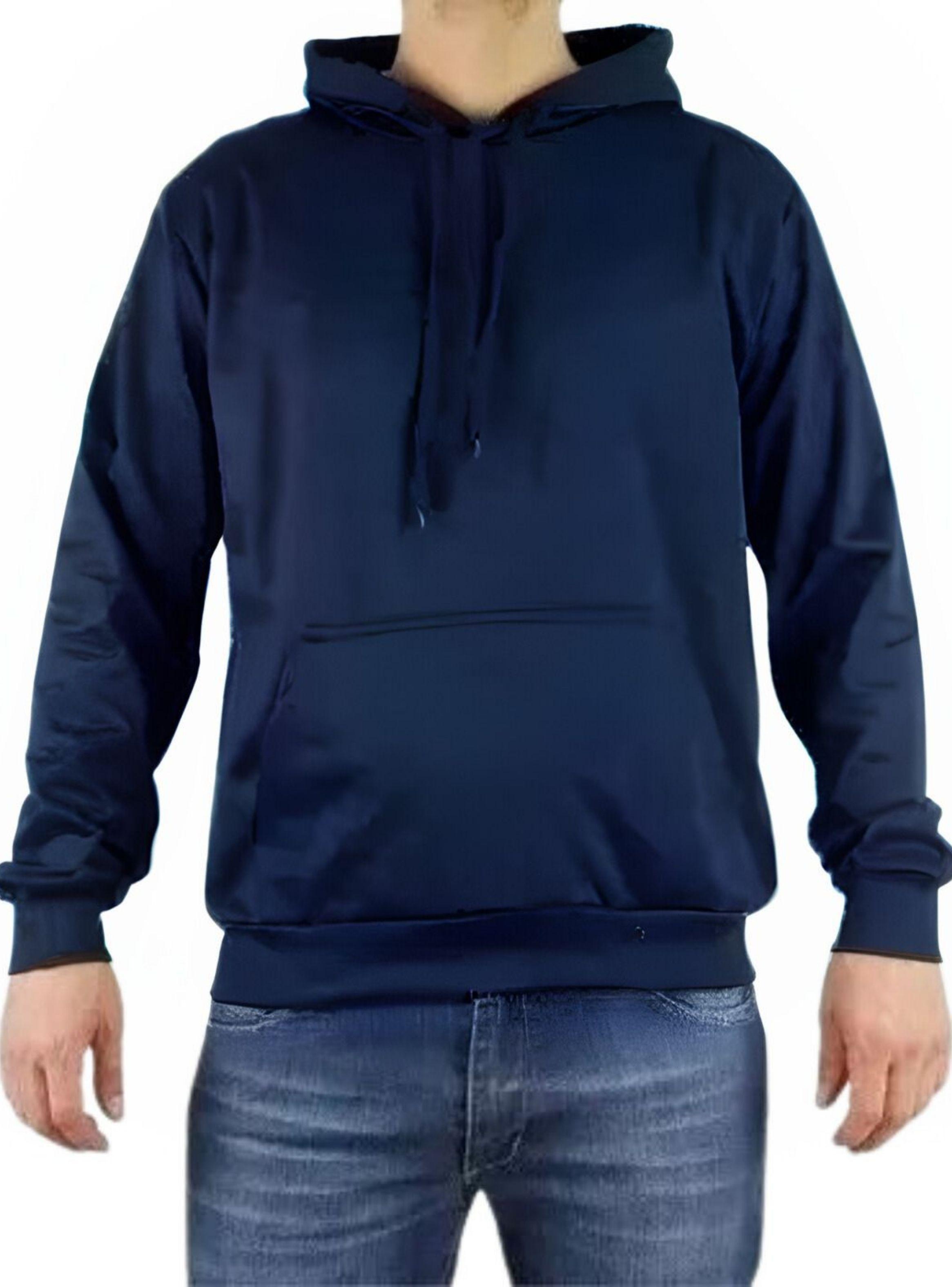 Polerón Canguro Hombre Algodón Verano Colores 880-0