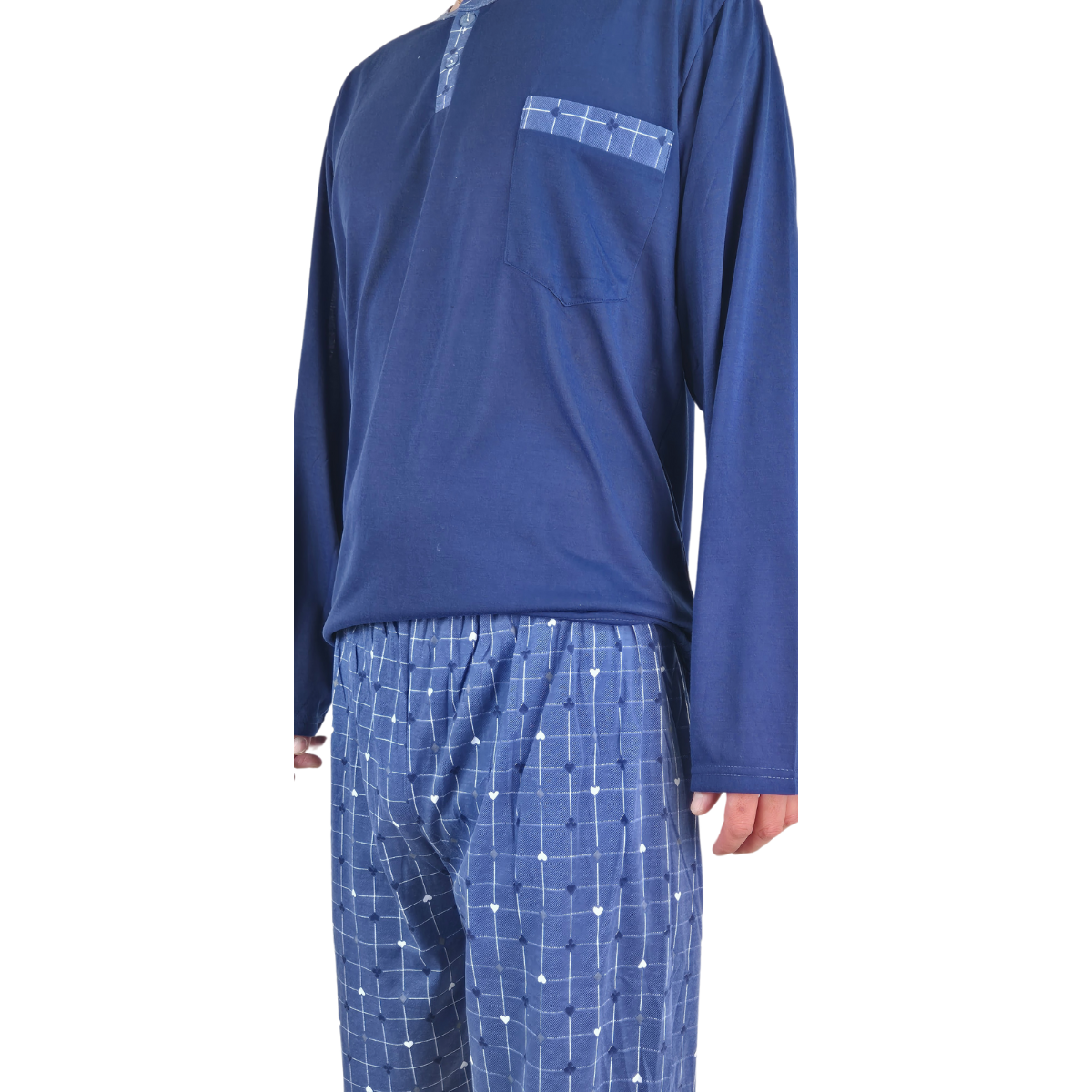 Pijama Hombre Manga Larga Verano 529-2