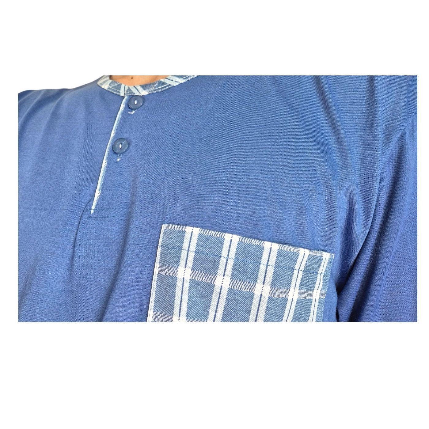 Pijama Hombre Verano Short Y Polera 524-3