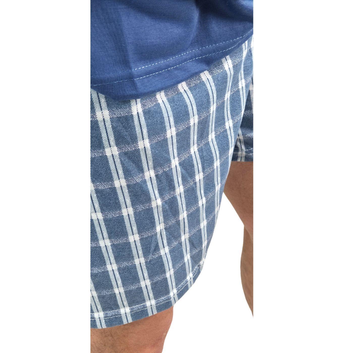 Pijama Hombre Verano Short Y Polera 524-4