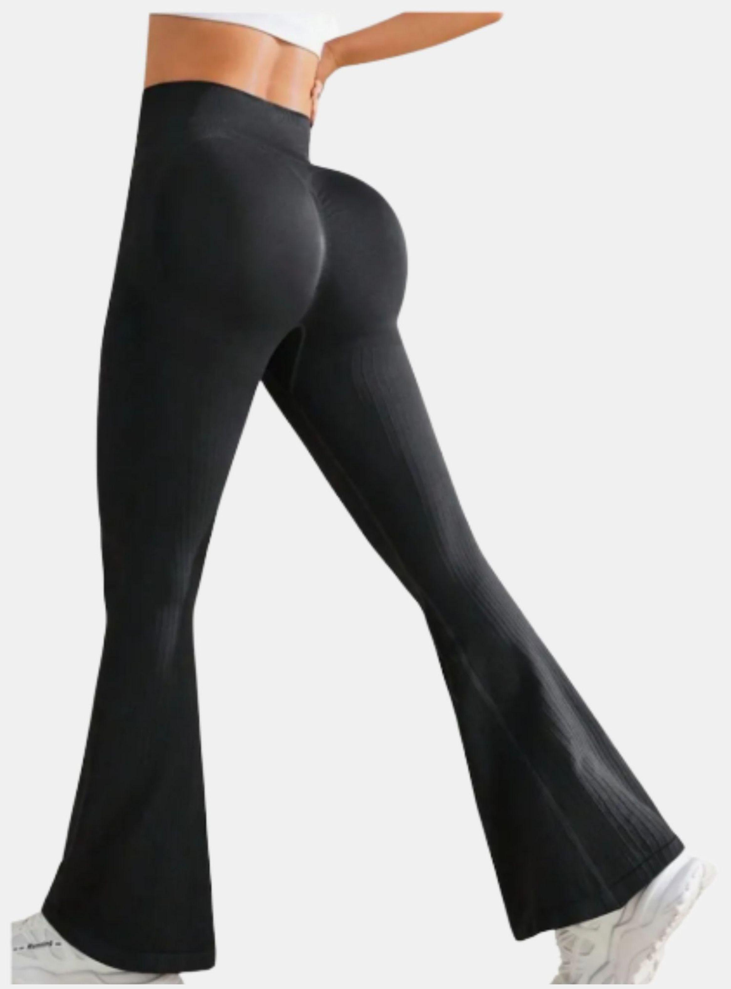 Calza Deportiva Bota Elefante Mujer Push Up Lisa Tiro Alto 9004-3