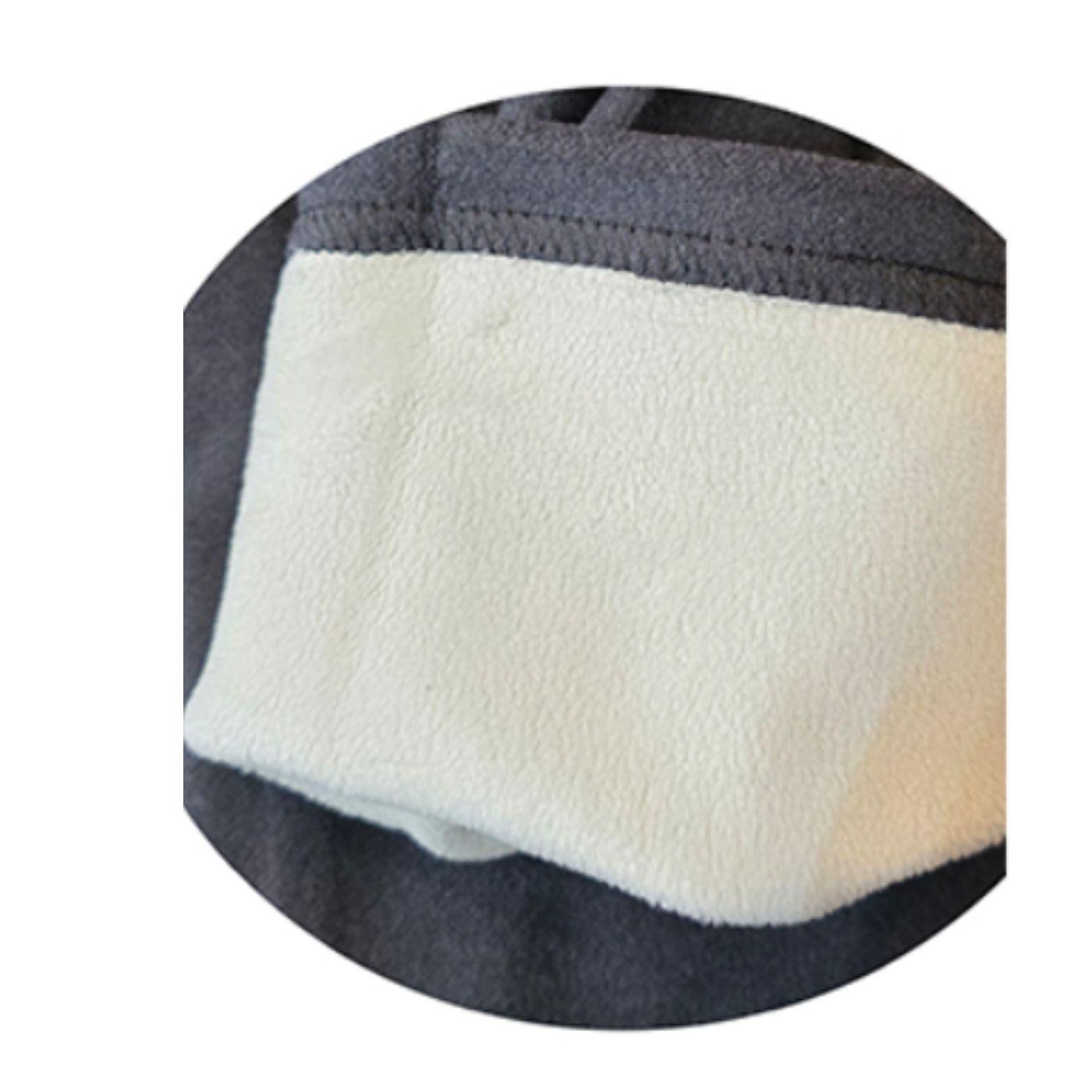 Pantalón Mujer Calza Gruesa Fleece Acanalado Interior Frisado 2038-1