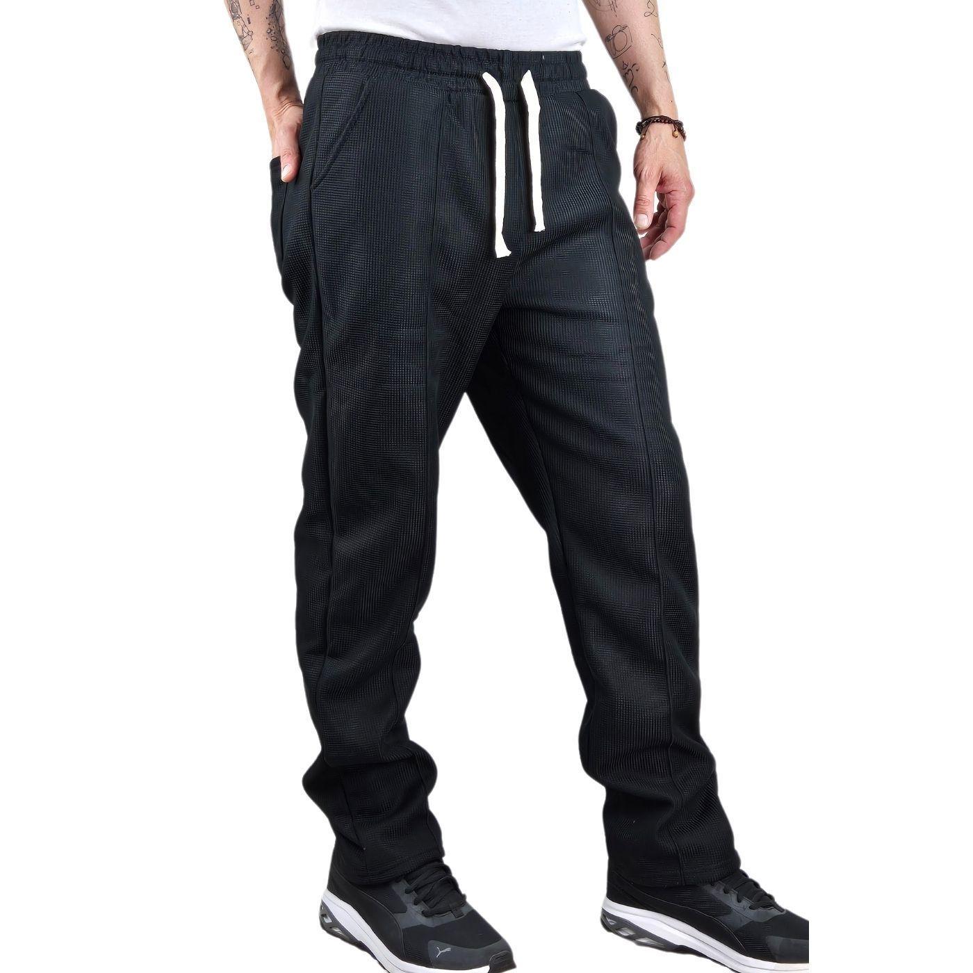 Pantalón Hombre Recto Forro Interior Frisado Bolsillos 7121-2