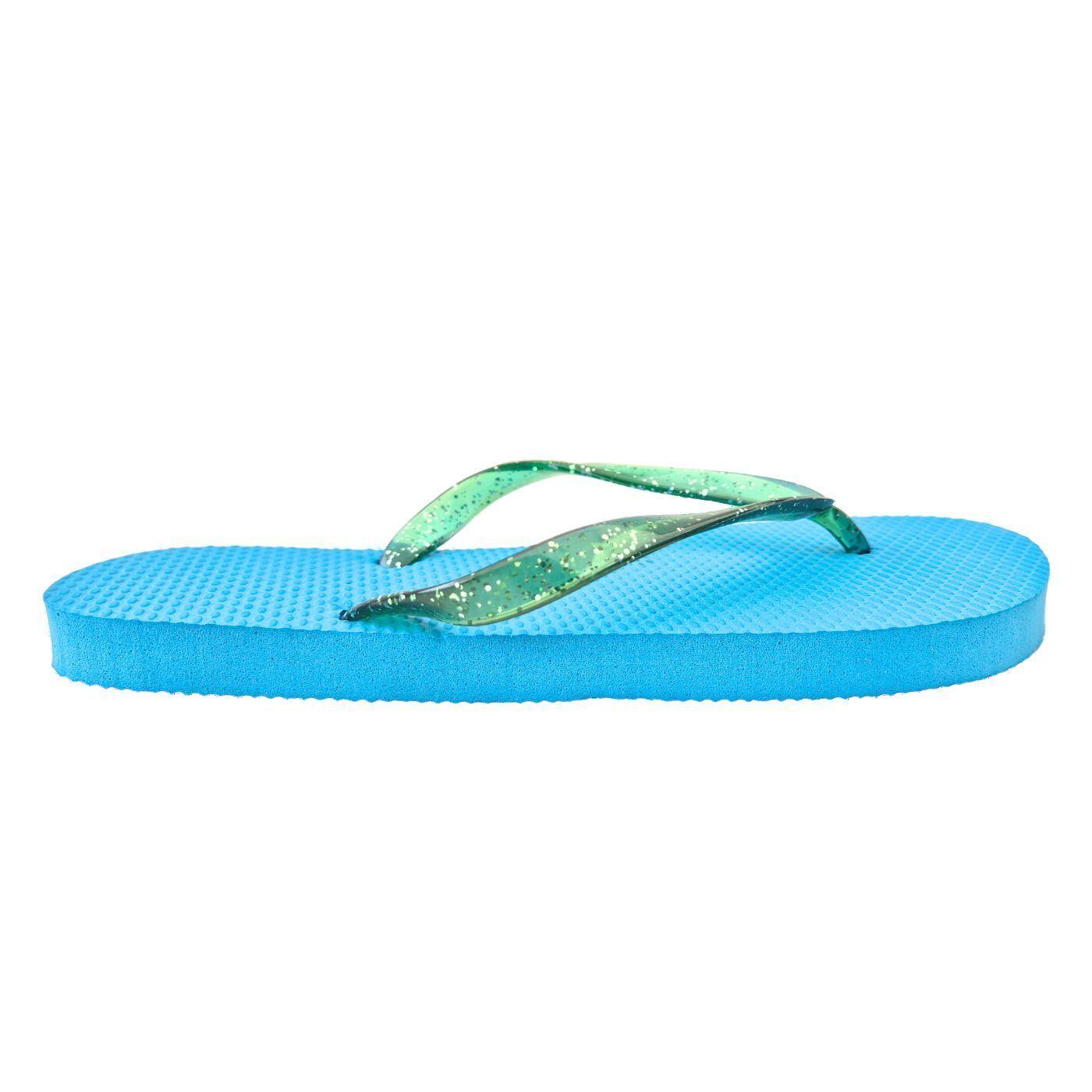 Pack 2 Pares Hawaianas Brillitos Chalas Goma Playa Piscina Niñas165-4