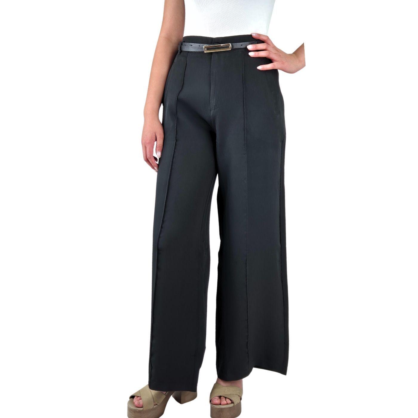 Pantalón Palazzo Vestir Semi Formal Casual Tiro Alto 054-1
