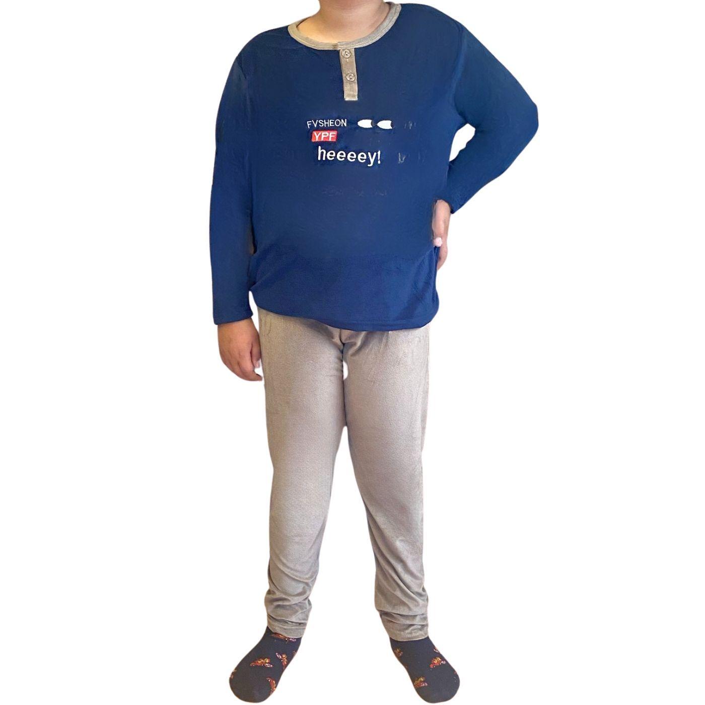 Pijama Micropolar Niños Diseños Y Colores 429-3