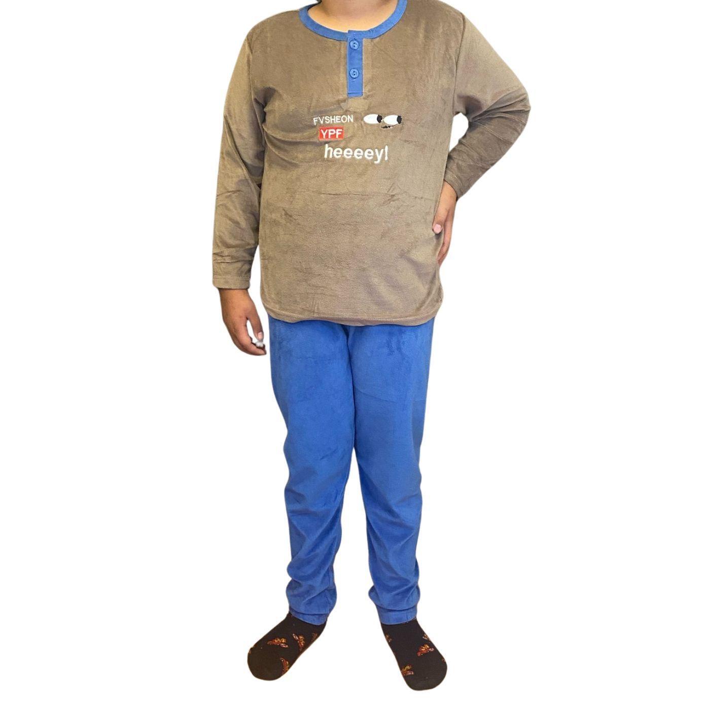 Pijama Micropolar Niños Diseños Y Colores 429-3