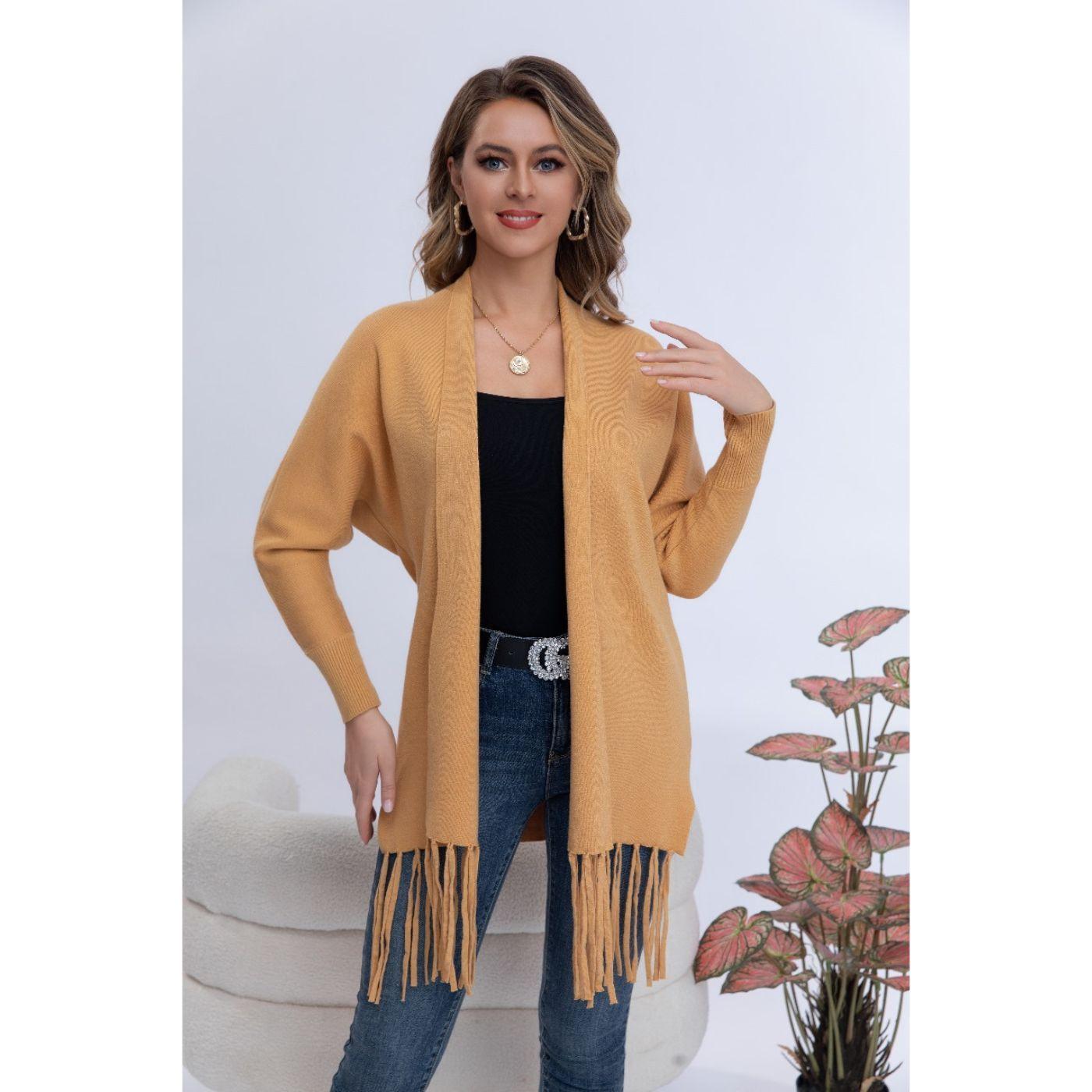 Tapado Mujer Semi Formal Casual Toda Temporada Colores 048-1