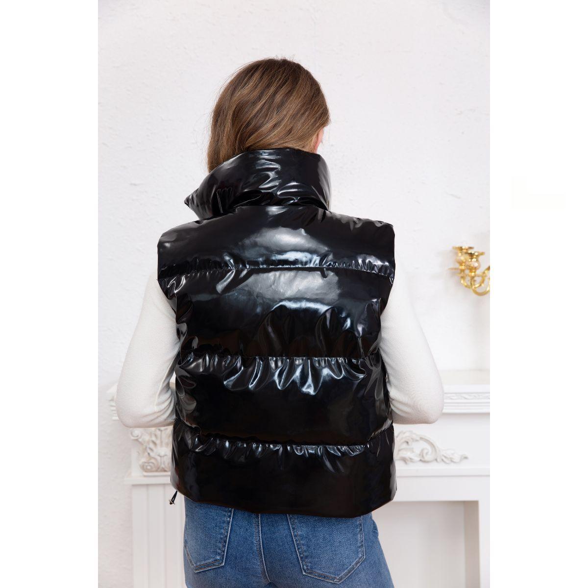 Parka Puffa Mujer Chaqueta Sin Mangas Calidad 5002-1