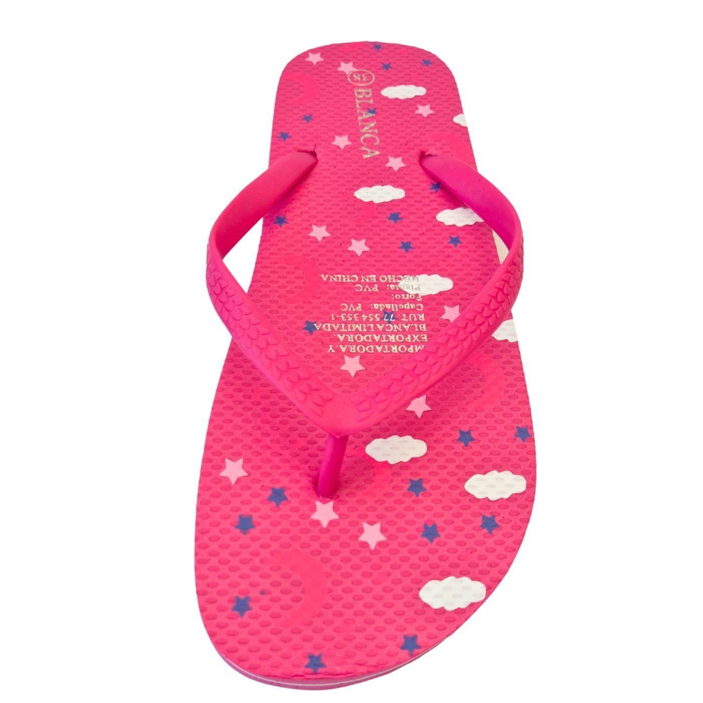 Pack 2 Pares Chalas Mujer Hawaianas Sandalias Suela Goma 1013-5