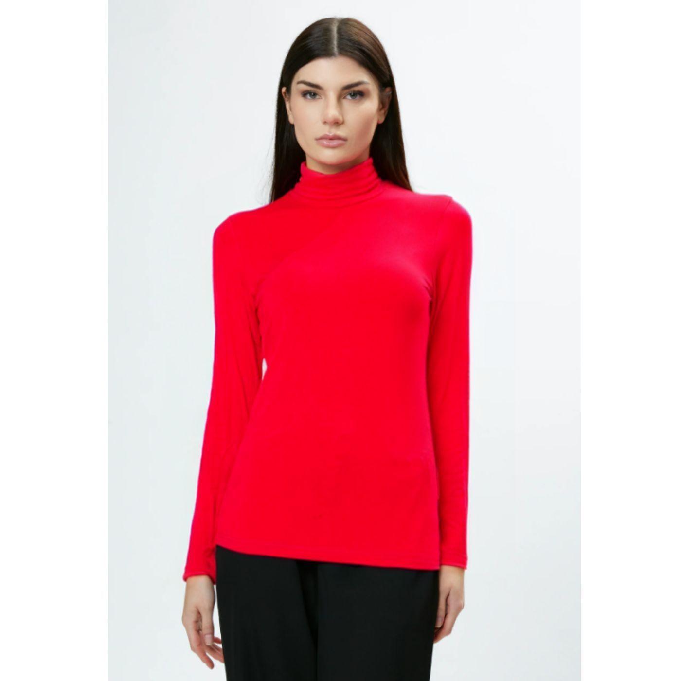Camiseta Mujer Elasticada Forro Polar Cuello Beatle 4219-0