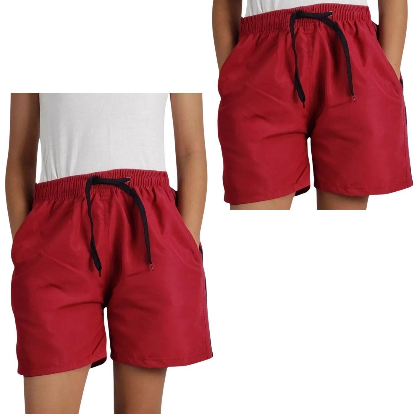 Traje De Baño Niños Forro Malla Liso 504-1