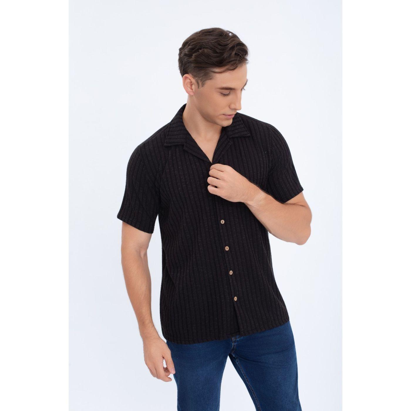 Camisa Hombre Regular Fit Verano Fashion Calidad 0175-2