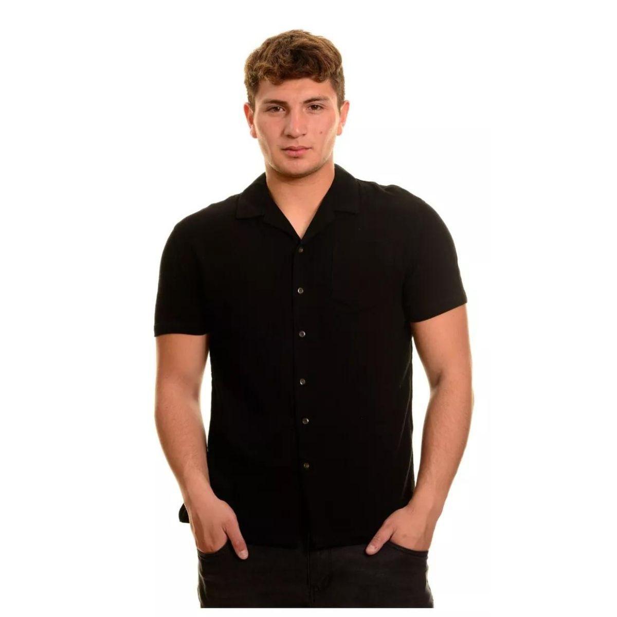 Camisa Slim Fit Fashion Hombre Calidad Colores 134-0