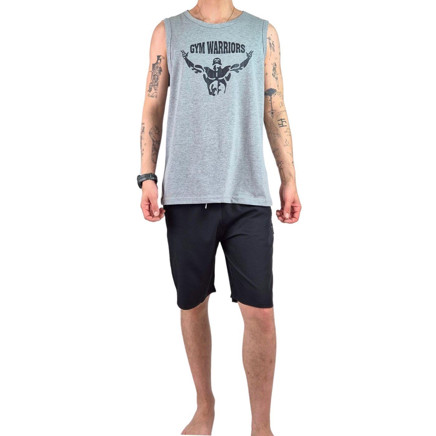 Polera Sin Manga Musculosa Hombre Diseño Gym 291-0