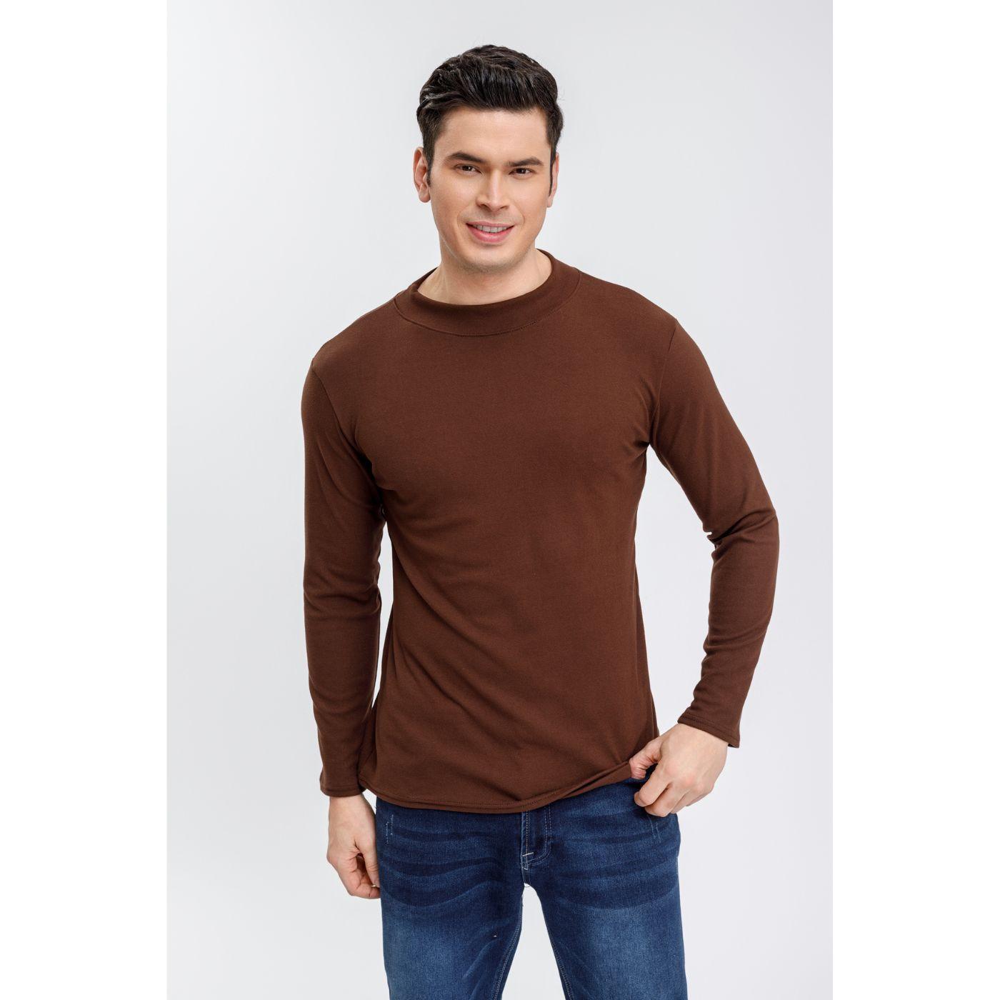 Polera Beatle Hombre Térmica Frisada Manga Larga Invierno 2041-2