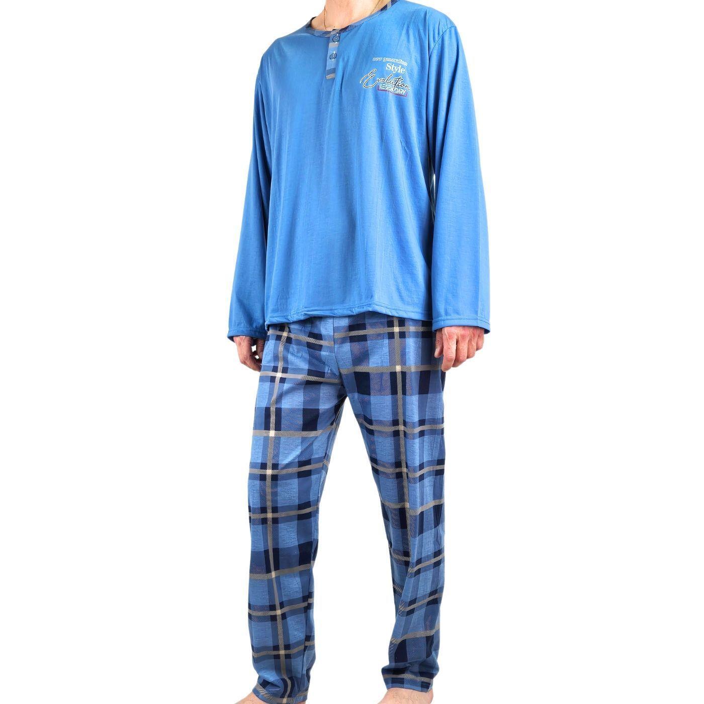 Pijama Hombre Manga Larga Verano 528-1