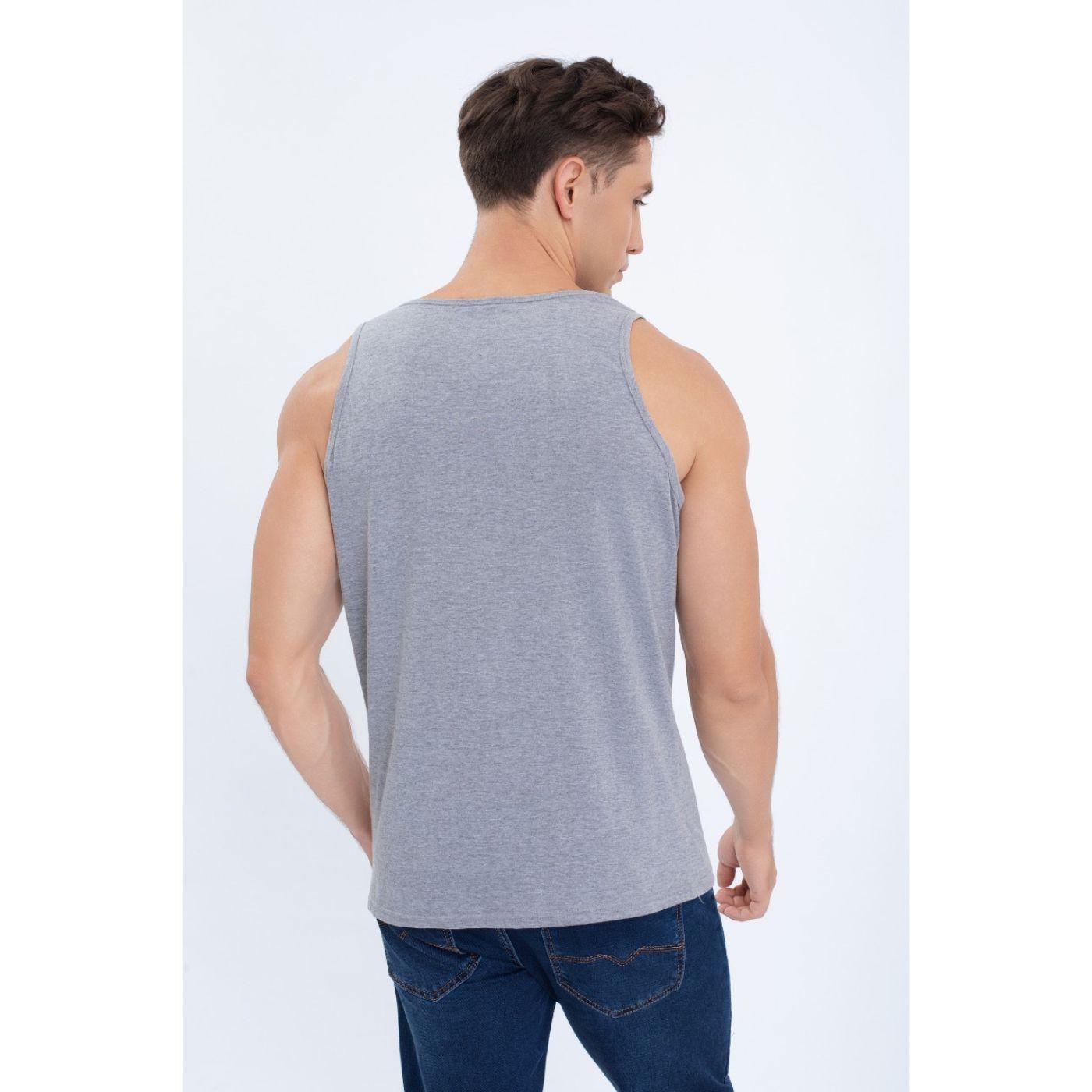Polera Musculosa Hombre Sin Mangas Colores Los Angeles 7605-2