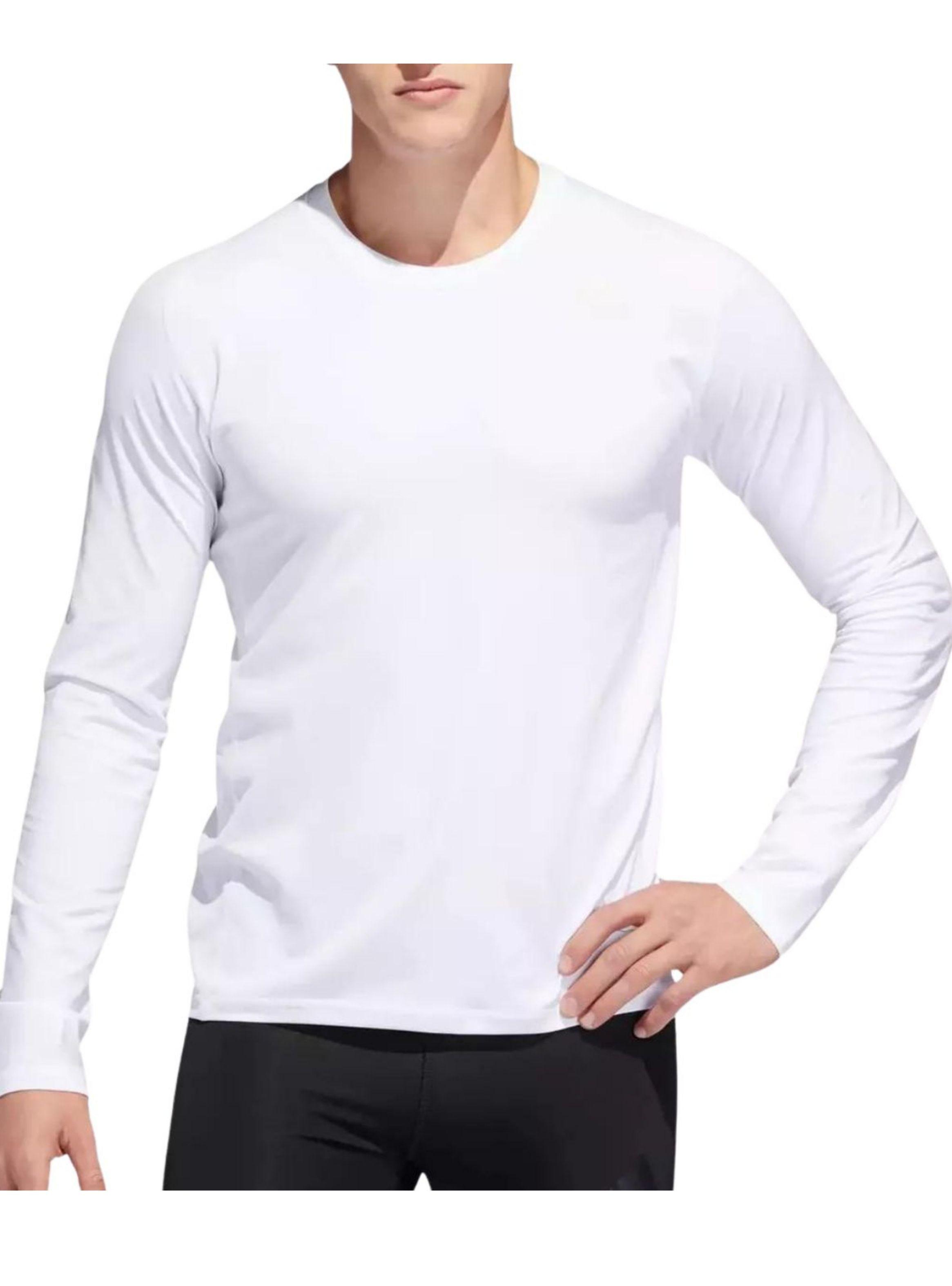 Camiseta Manga Larga Algodón Negra Gris Blanco Adulto 11-2