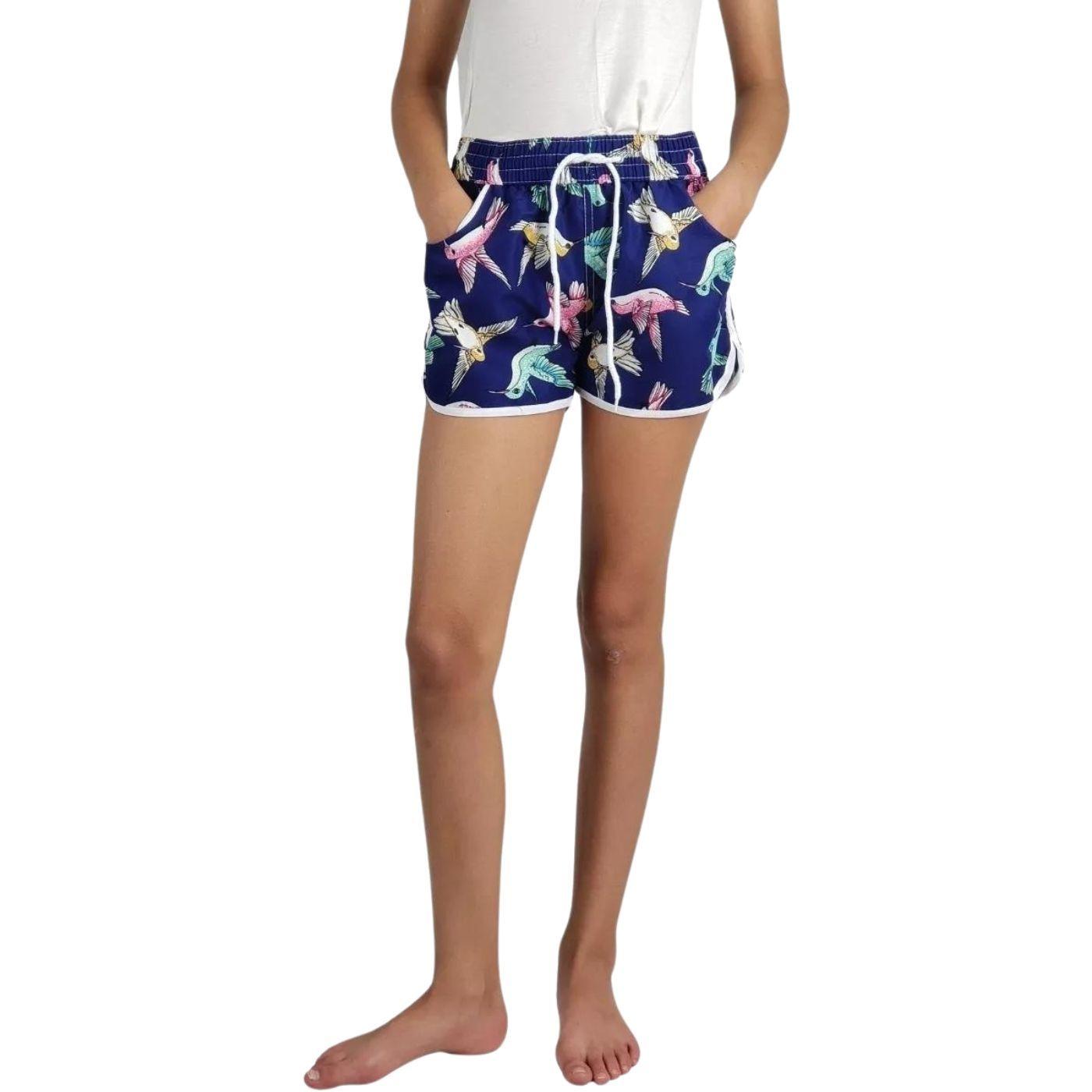 Traje De Baño Niña Juvenil Short De Playa Diseños 503-0